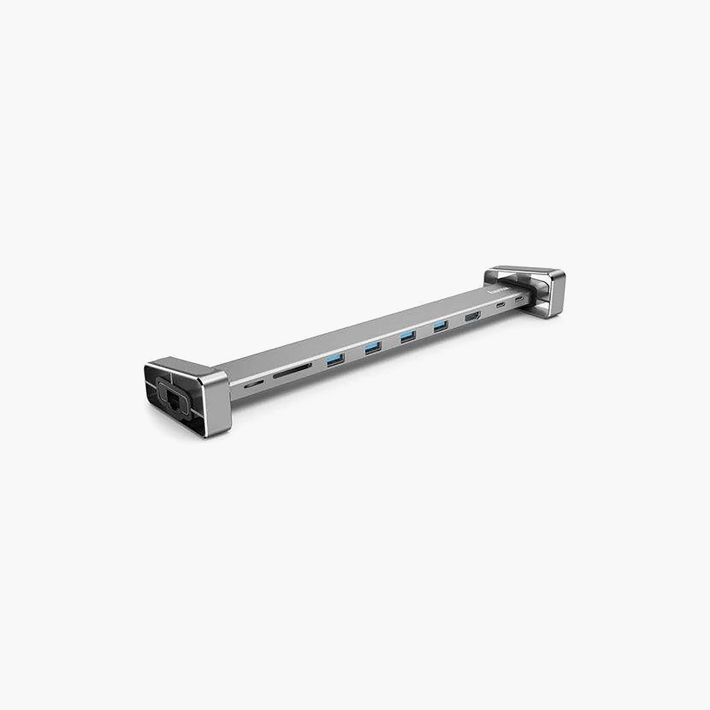 قاعدة توصيل هاما 9 في 1 بمنفذ USB-C تشمل 4 منافذ USB-A، وUSB-C، وHDMI، وLAN، وSD، وMicroSD من هاما | 135765-electronics-accessories-computeraccesories-image-3