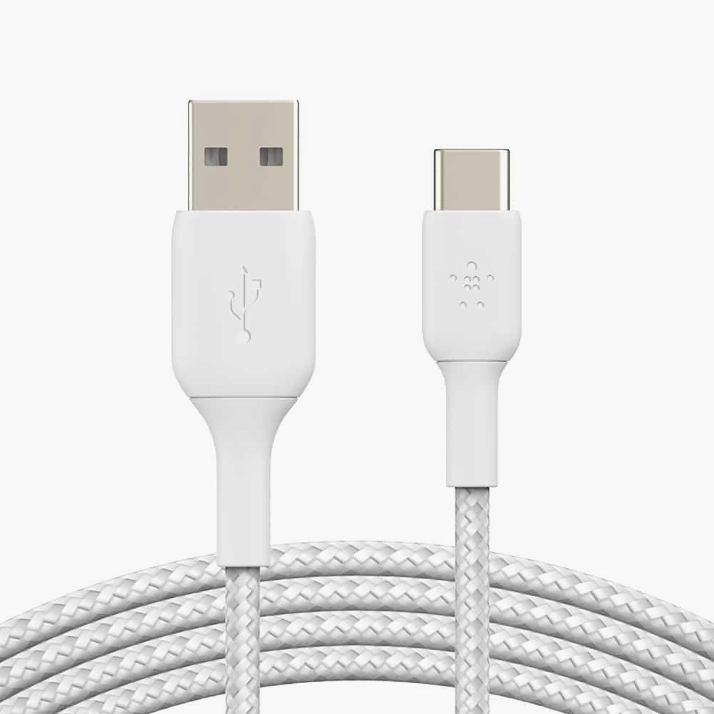 Belkin Type C to Type A Braided Cable White | BKN-CAB002BT1MWH-electronics-accessories-mobileaccesories-image-2