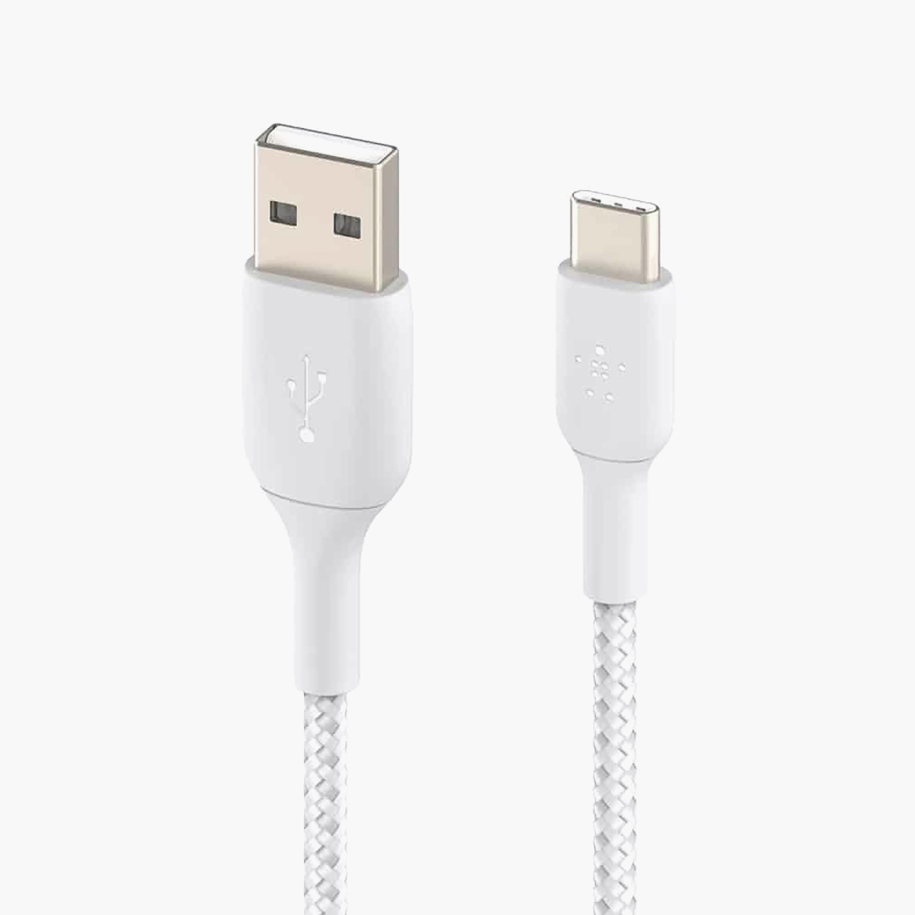 Belkin Type C to Type A Braided Cable White | BKN-CAB002BT1MWH-electronics-accessories-mobileaccesories-image-3
