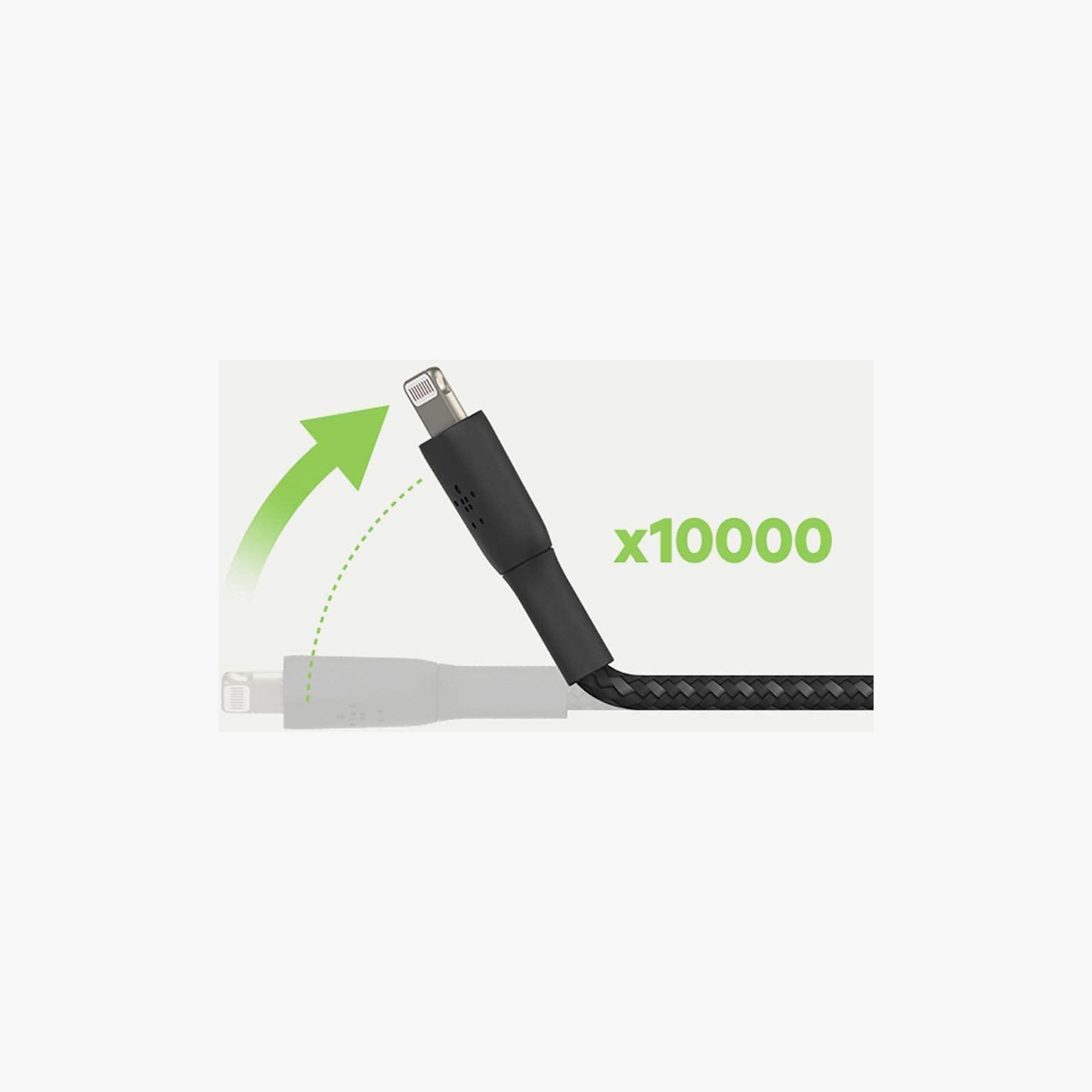 Belkin 1M Lightning to USB-A Charging Cable White | BKN-CAA002BT1MWH-electronics-accessories-mobileaccesories-image-3