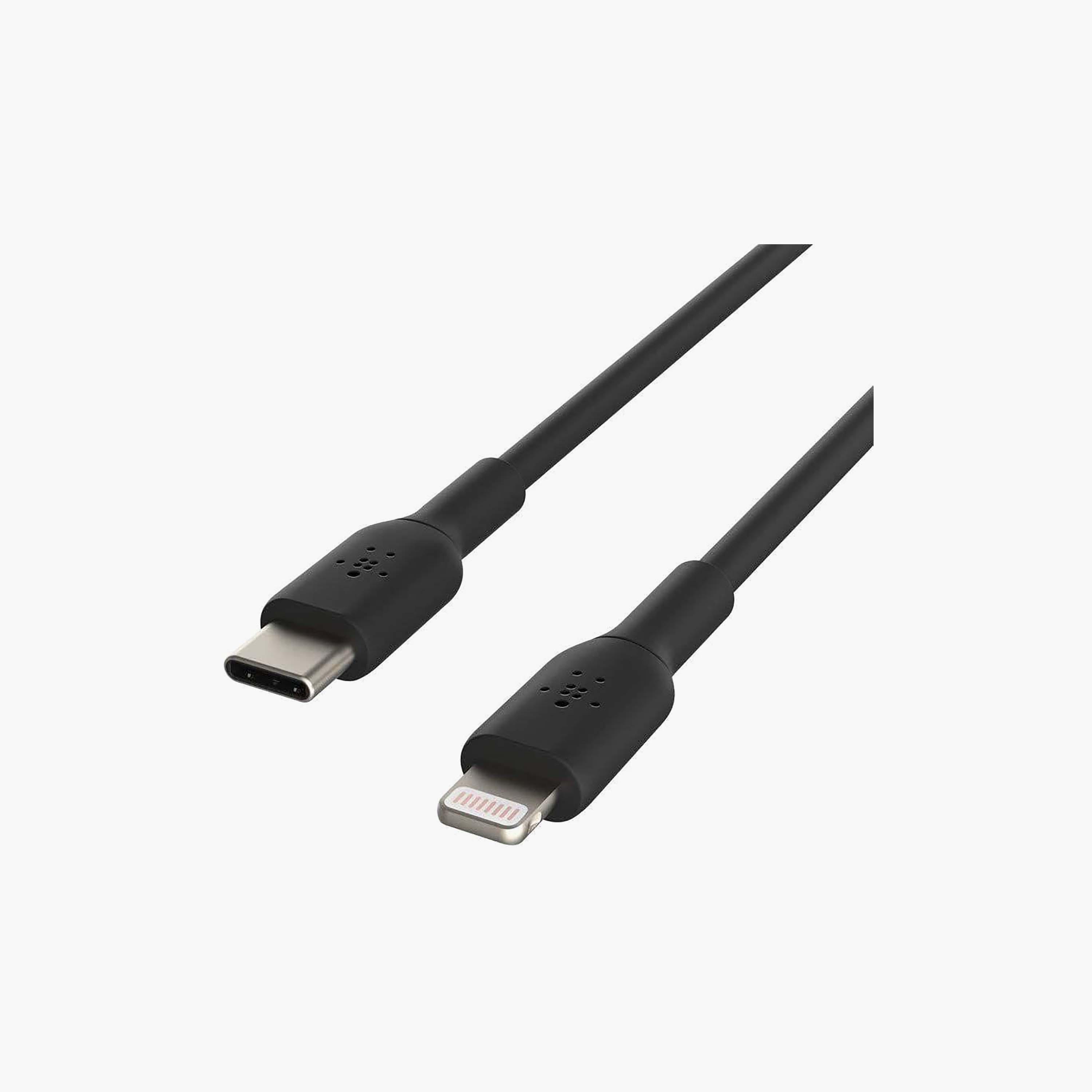 Belkin Cable PVC A to Lightning 1m Black | BKN-CAA001BT1MBK-electronics-accessories-mobileaccesories-image-2