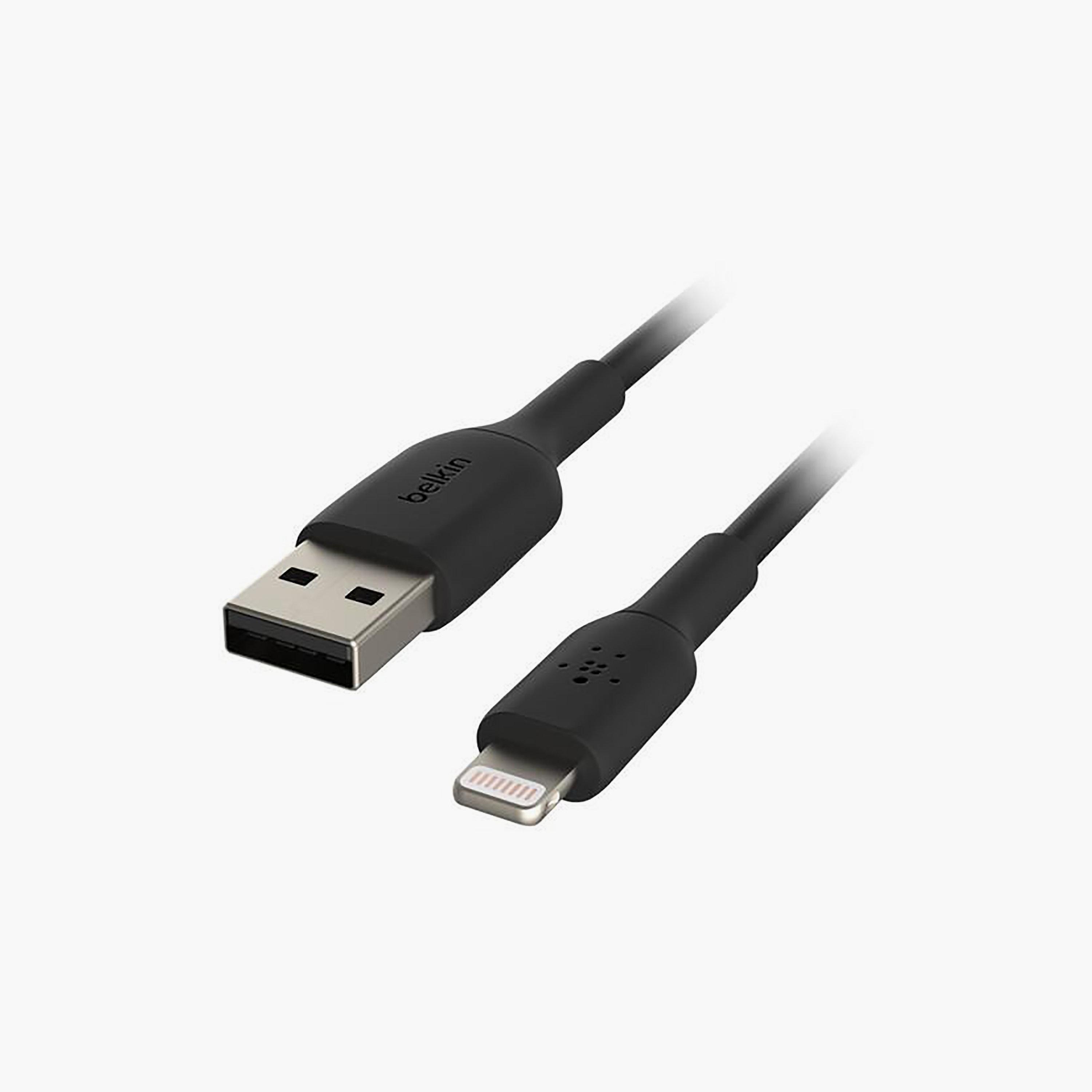 Belkin Cable PVC A to Lightning 1m Black | BKN-CAA001BT1MBK-electronics-accessories-mobileaccesories-image-3