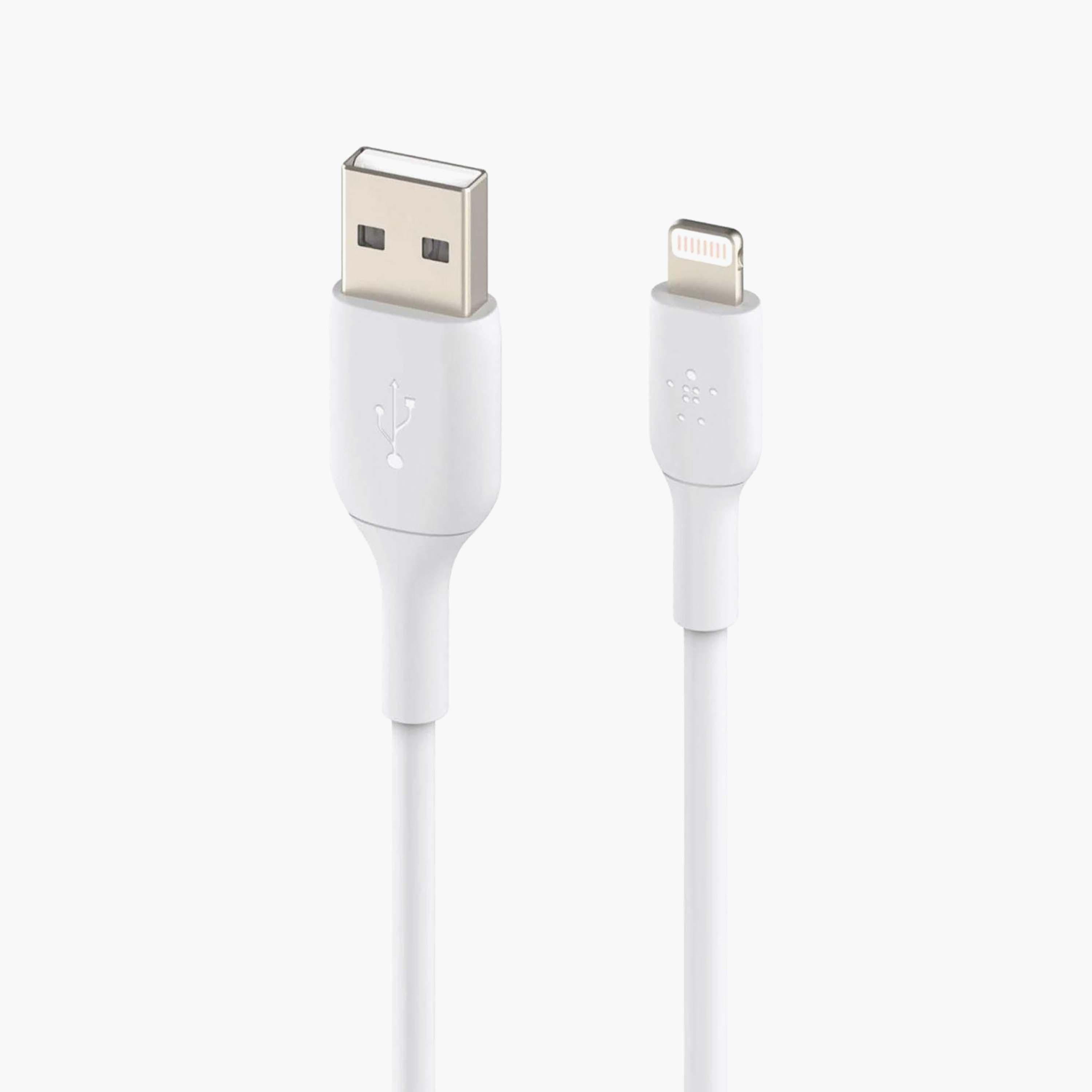 Belkin Boost Charge PVC 1m Lightning to USB 2.0 Type-A Cable White | BKN-CAA001BT1MWH-electronics-accessories-mobileaccesories-image-3