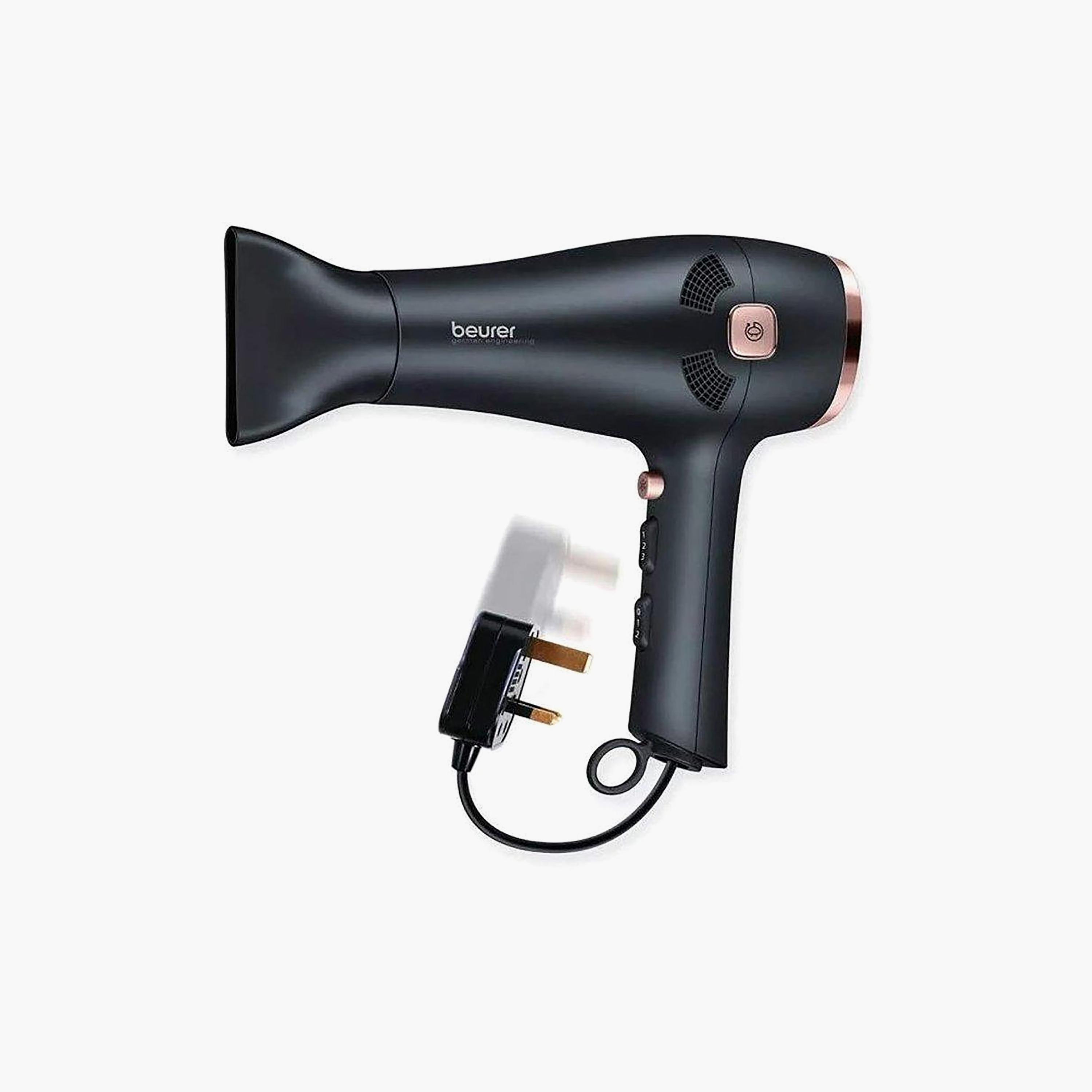 Beurer Hair Dryer 2000W Black | HC 55-beautyandpersonalcare-appliances-hairstylingtools-hairdryers-image-1