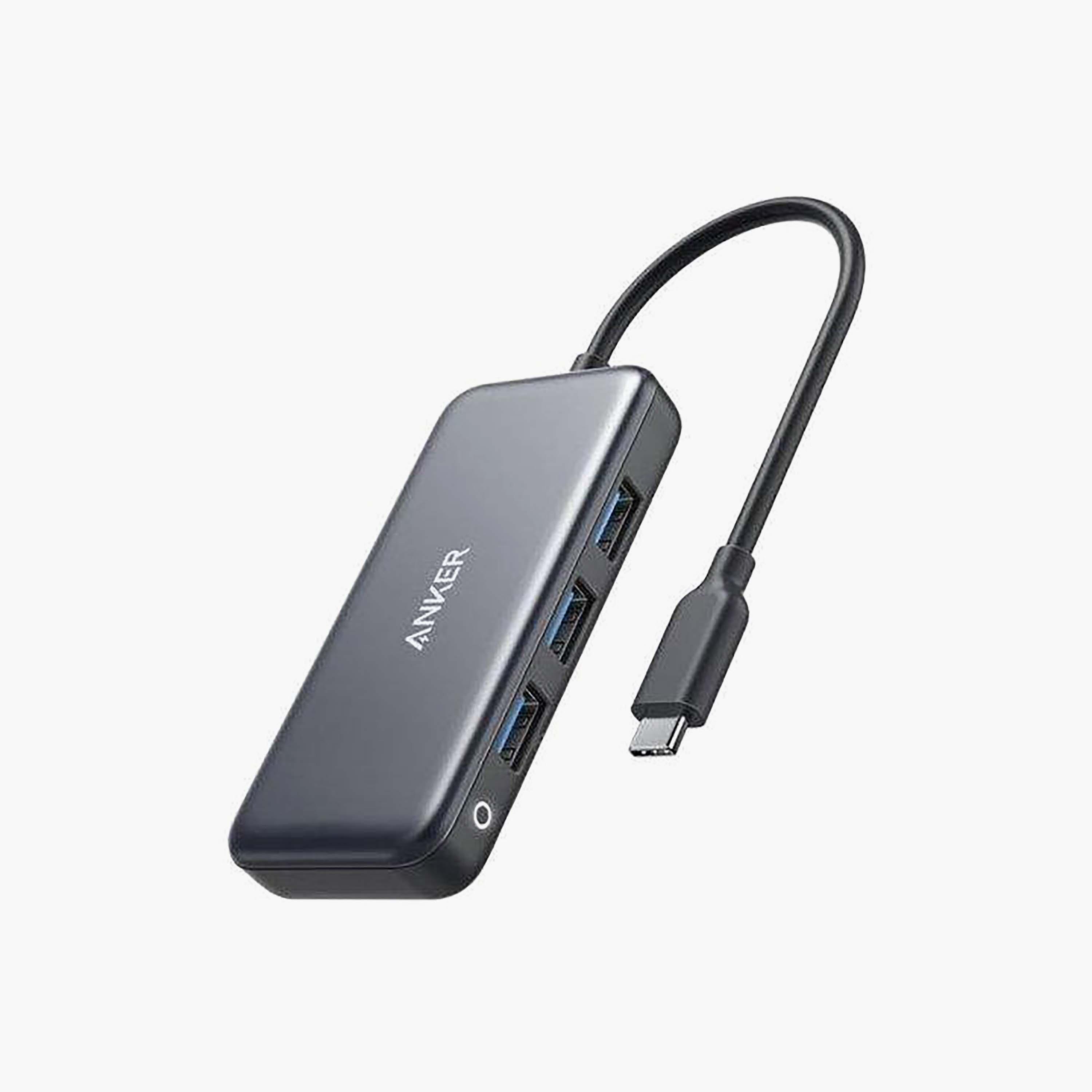 شاحن أنكر "باورهاب" بريميوم 4 في 1 بمنفذ USB-C، رمادي من أنكر | A8321HA1-electronics-accessories-computeraccesories-image-1