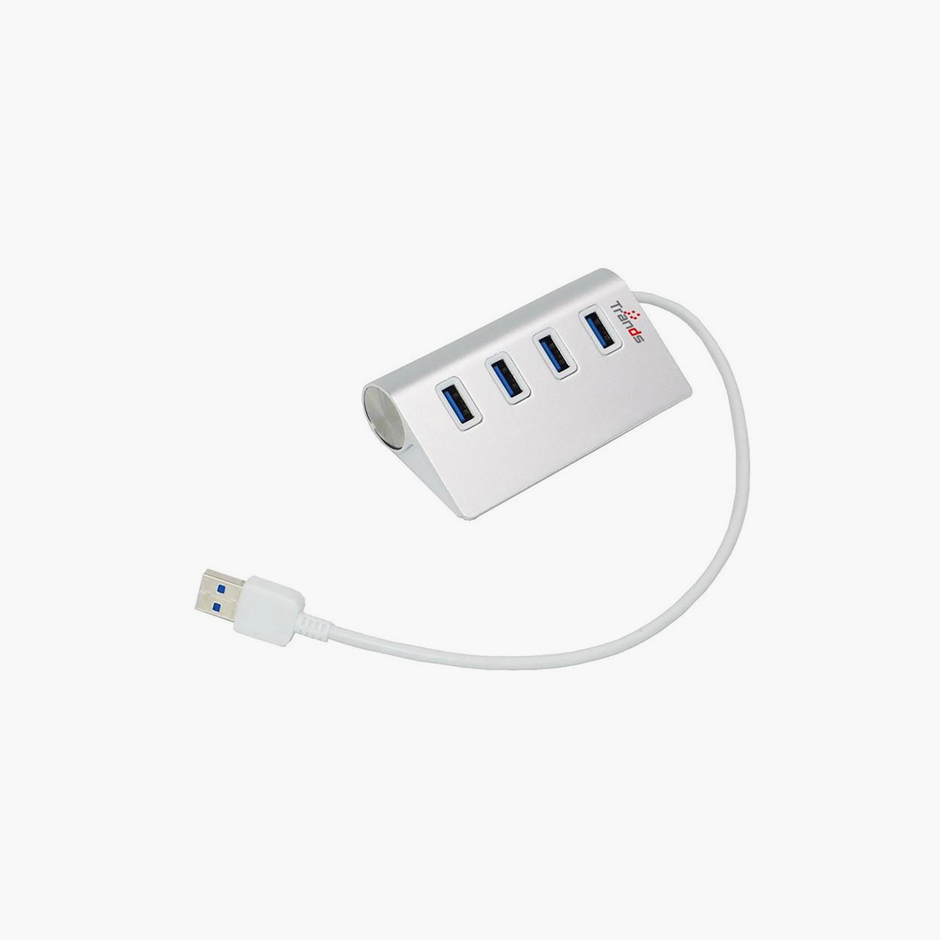 Trands 4 Port USB 3.0 Hub Black | TR-HB6880-electronics-accessories-computeraccesories-image-1