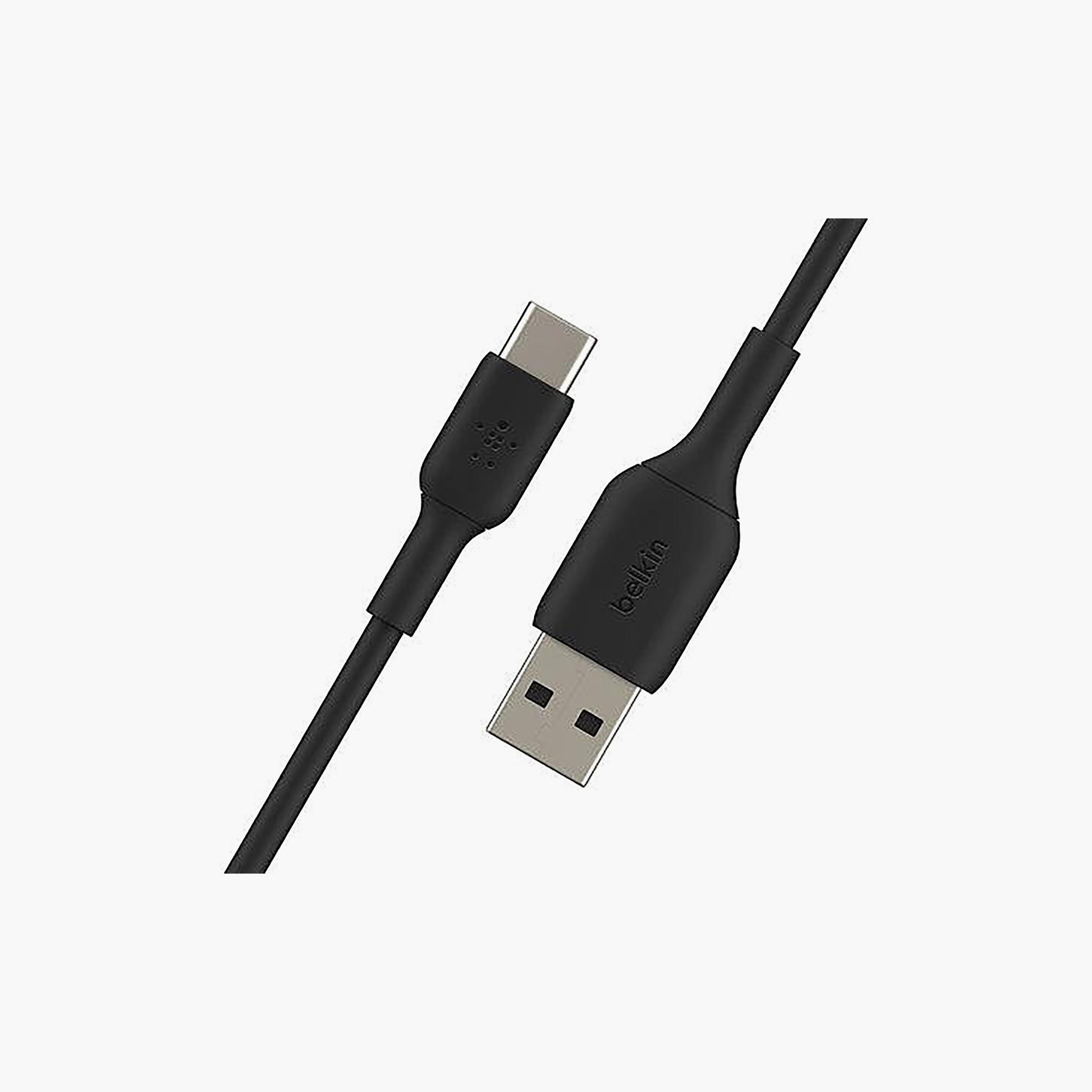كابل بيلكن من USB-C إلى USB-A بطول 1 متر، أسود من بيلكن | BKN-CAB001BT1MBK-electronics-accessories-mobileaccesories-image-3