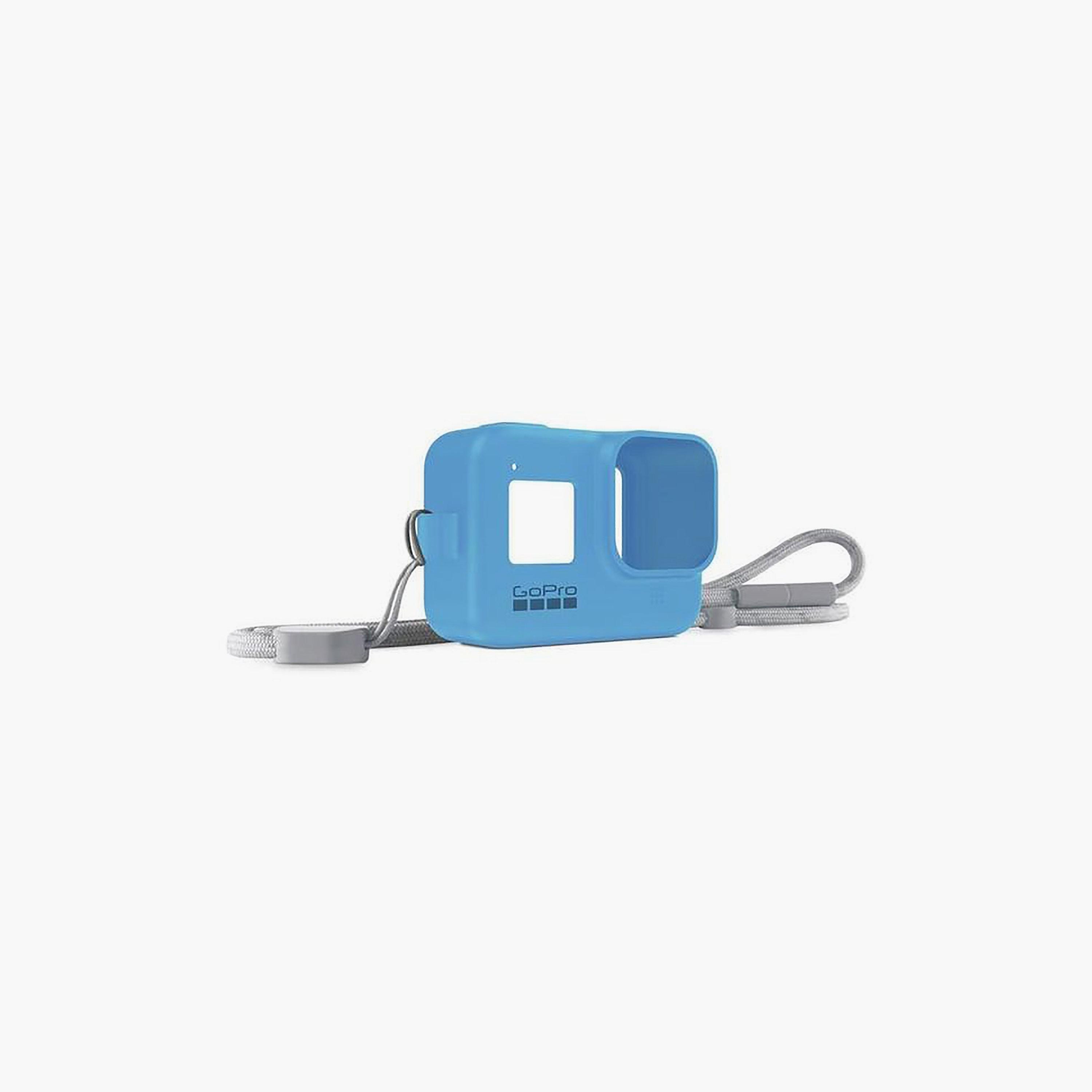Go Pro Silicone Sleeve and Adjustable Lanyard for Hero8 Bluebird | G02AJSST-003-electronics-camera-image-2