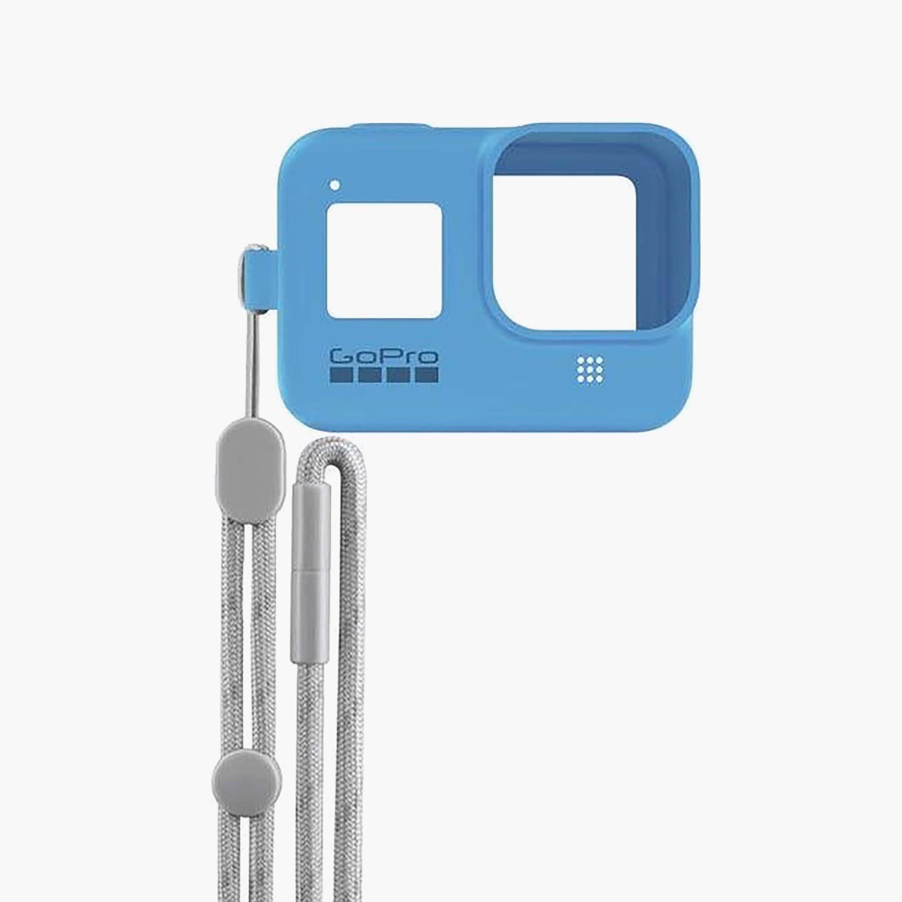Go Pro Silicone Sleeve and Adjustable Lanyard for Hero8 Bluebird | G02AJSST-003-electronics-camera-image-3