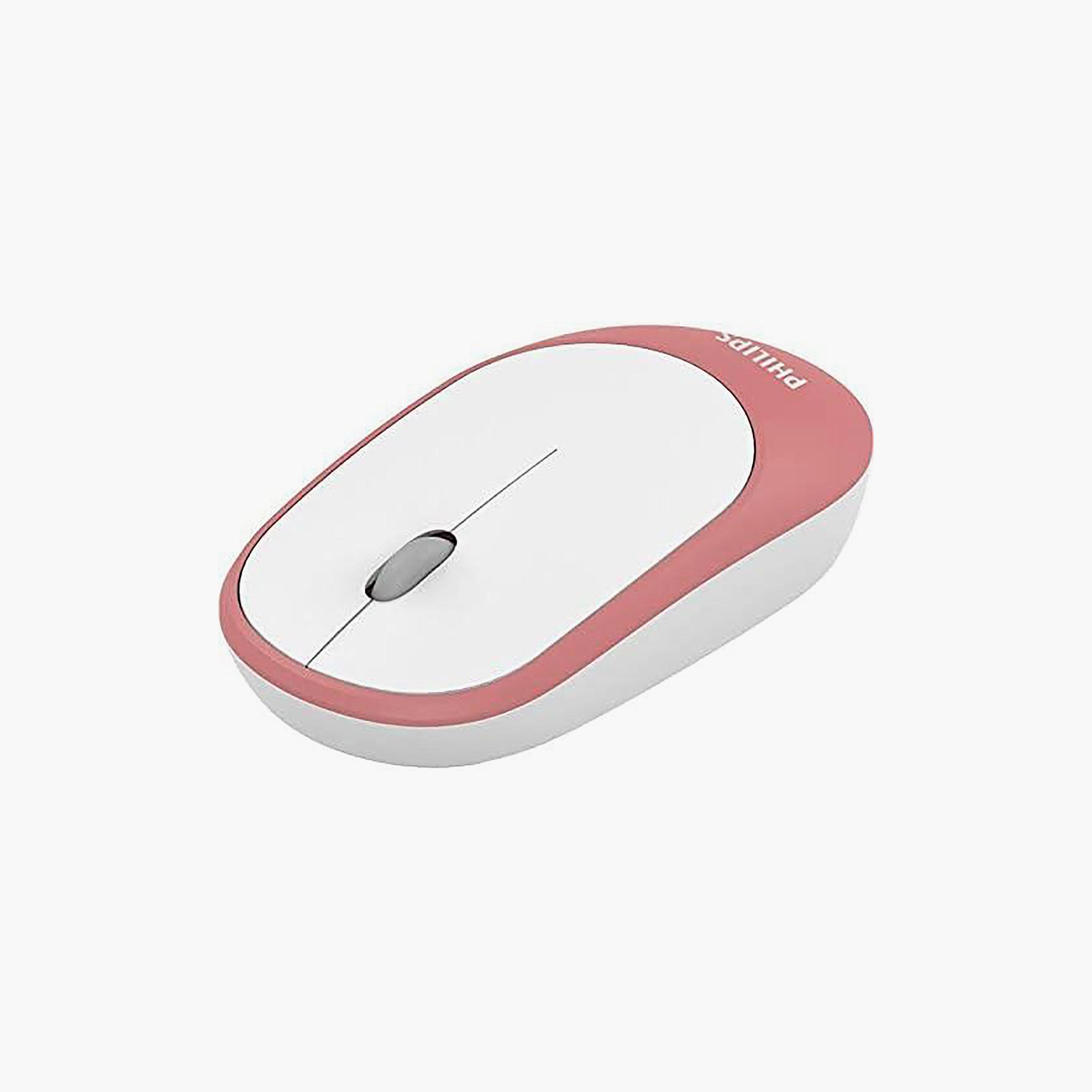ماوس فيليبس لاسلكي للابتوب والكمبيوتر الشخصي، وردي من فيليبس | SPK7314-electronics-accessories-computeraccesories-image-2
