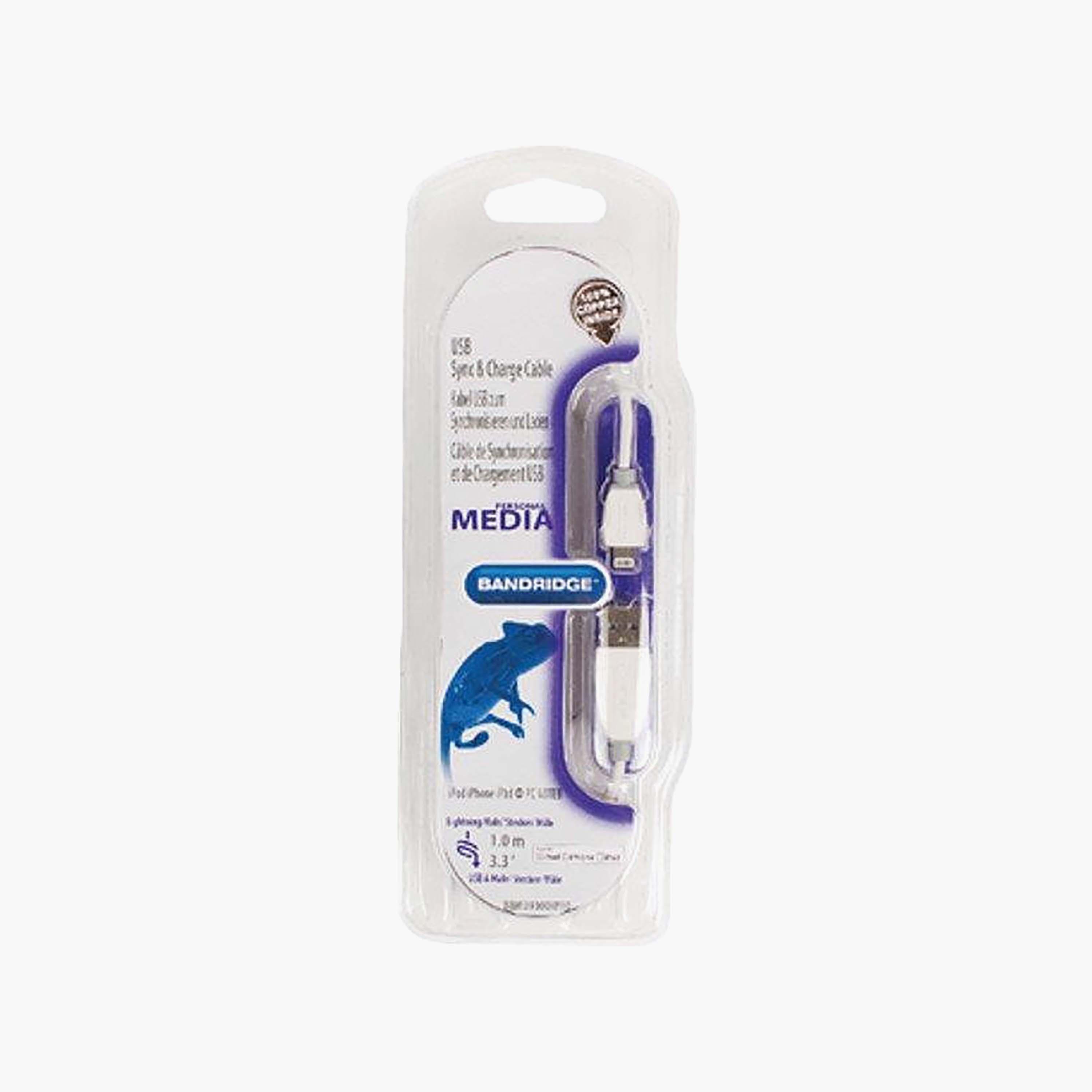 Bandridge Lightning Sync Charge USB Cable 1m | BBM39300W10-electronics-accessories-mobileaccesories-image-2