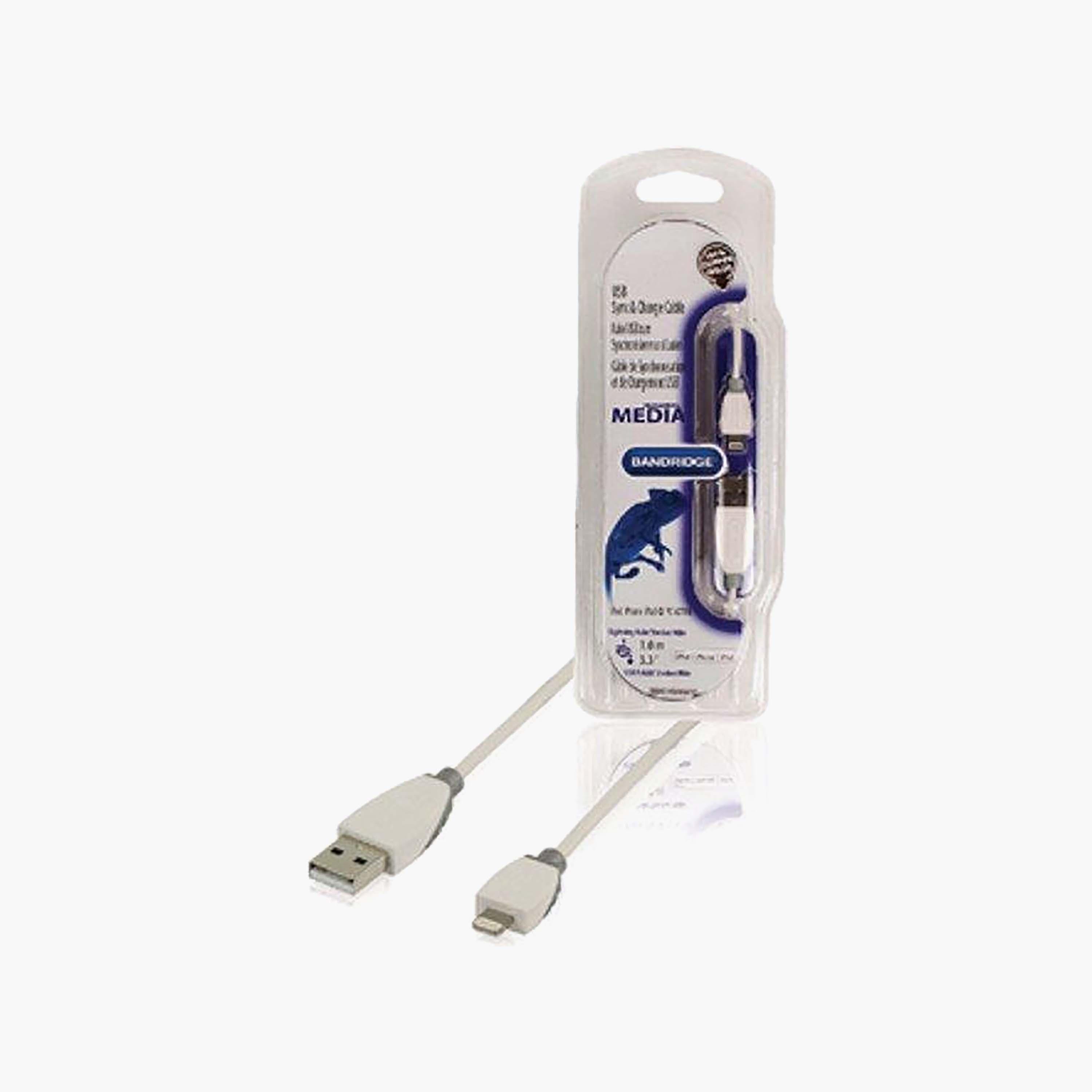 Bandridge Lightning Sync Charge USB Cable 1m | BBM39300W10-electronics-accessories-mobileaccesories-image-3