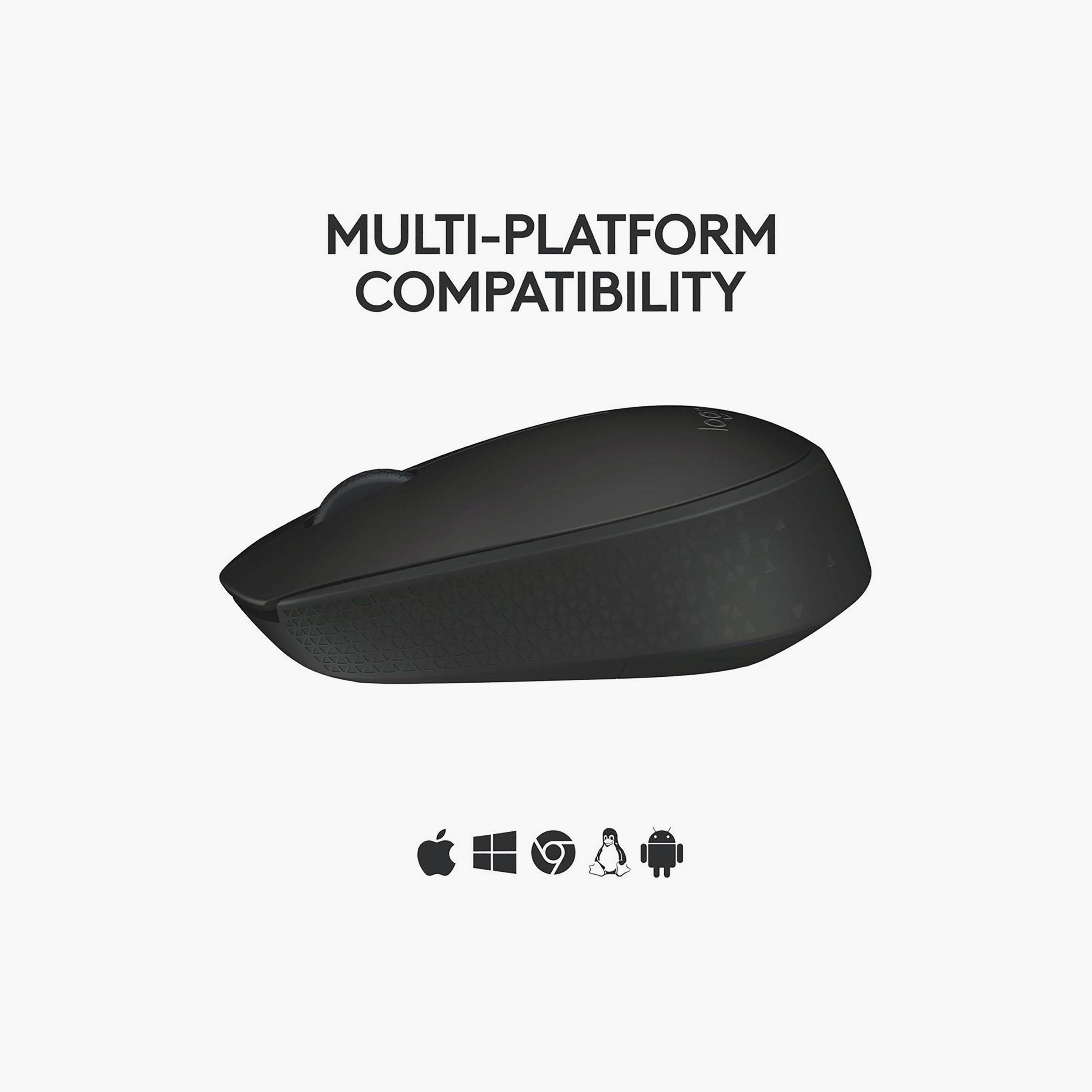 ماوس لوجيتيك لاسلكي، أسود من لوجيتيك | M171-electronics-accessories-computeraccesories-image-2