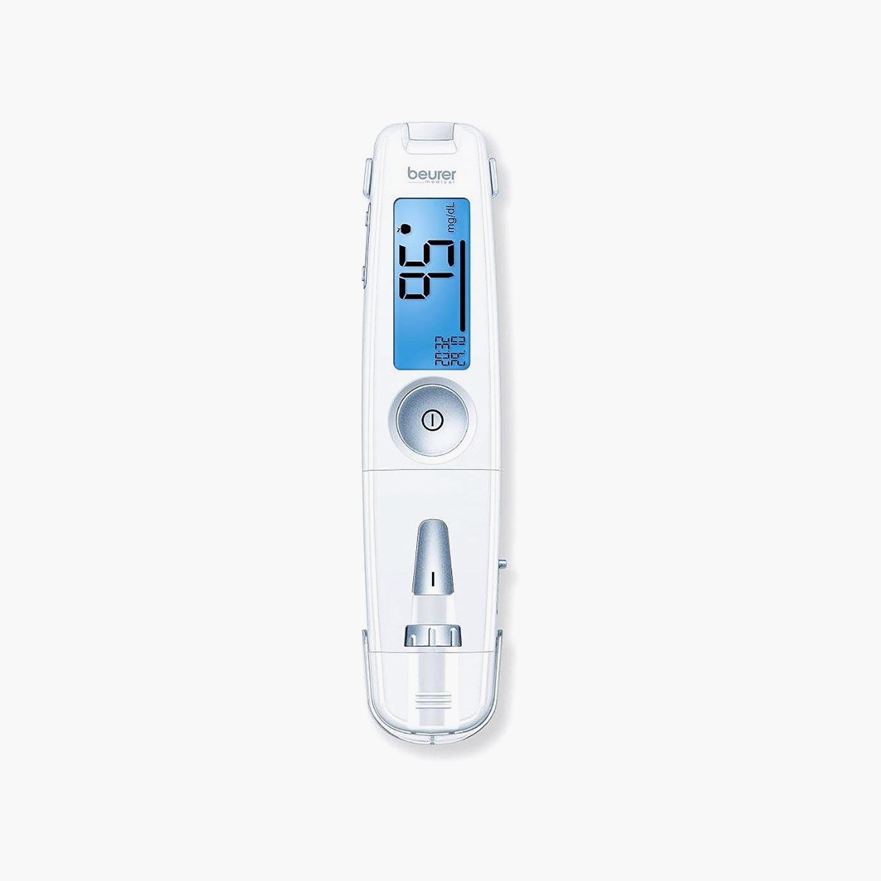 جهاز قياس نسبة السكر في الدم بيورير GL 50 3 في 1 - أبيض | GL50.463.24-electronics-portabledevices-image-1