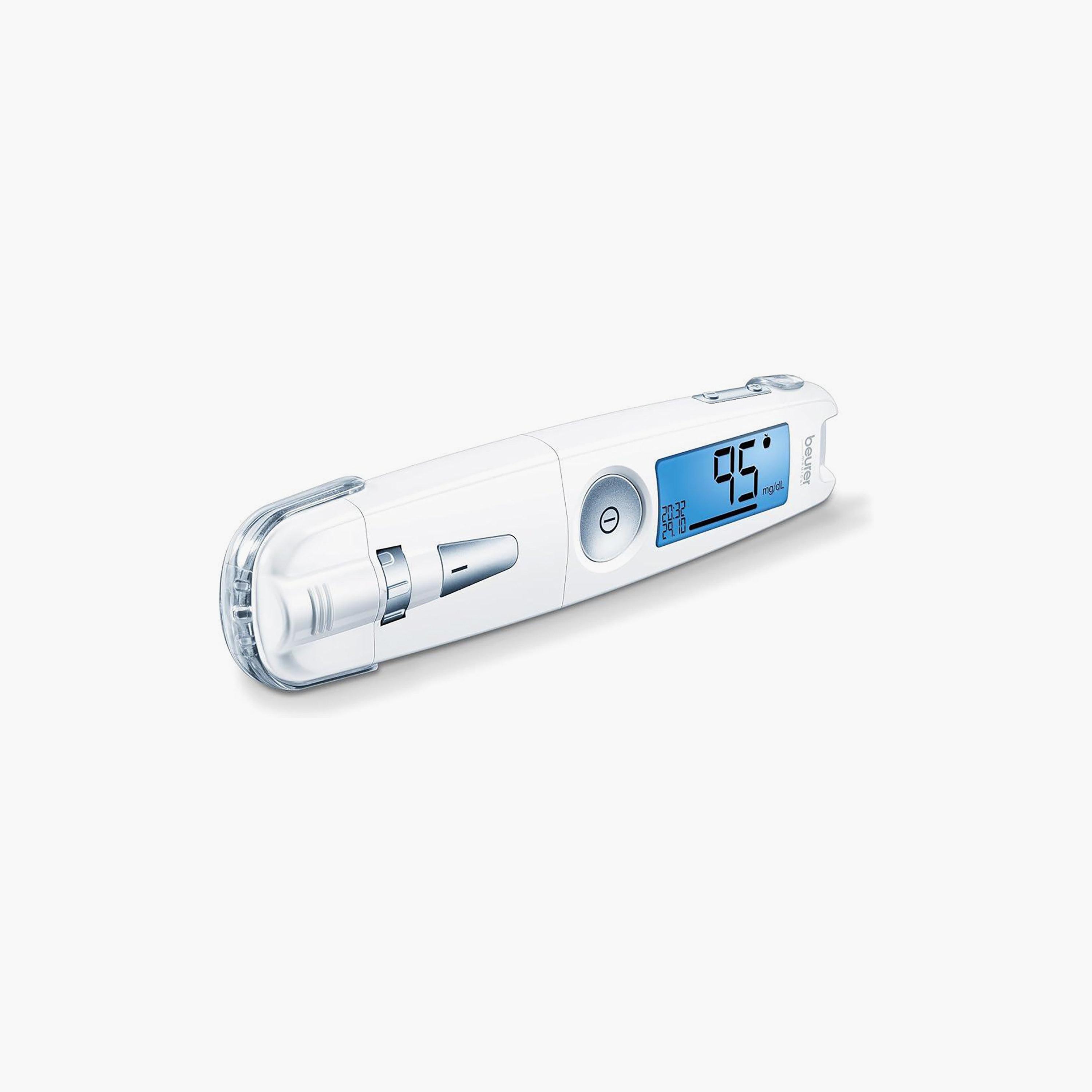 جهاز قياس نسبة السكر في الدم بيورير GL 50 3 في 1 - أبيض | GL50.463.24-electronics-portabledevices-image-2
