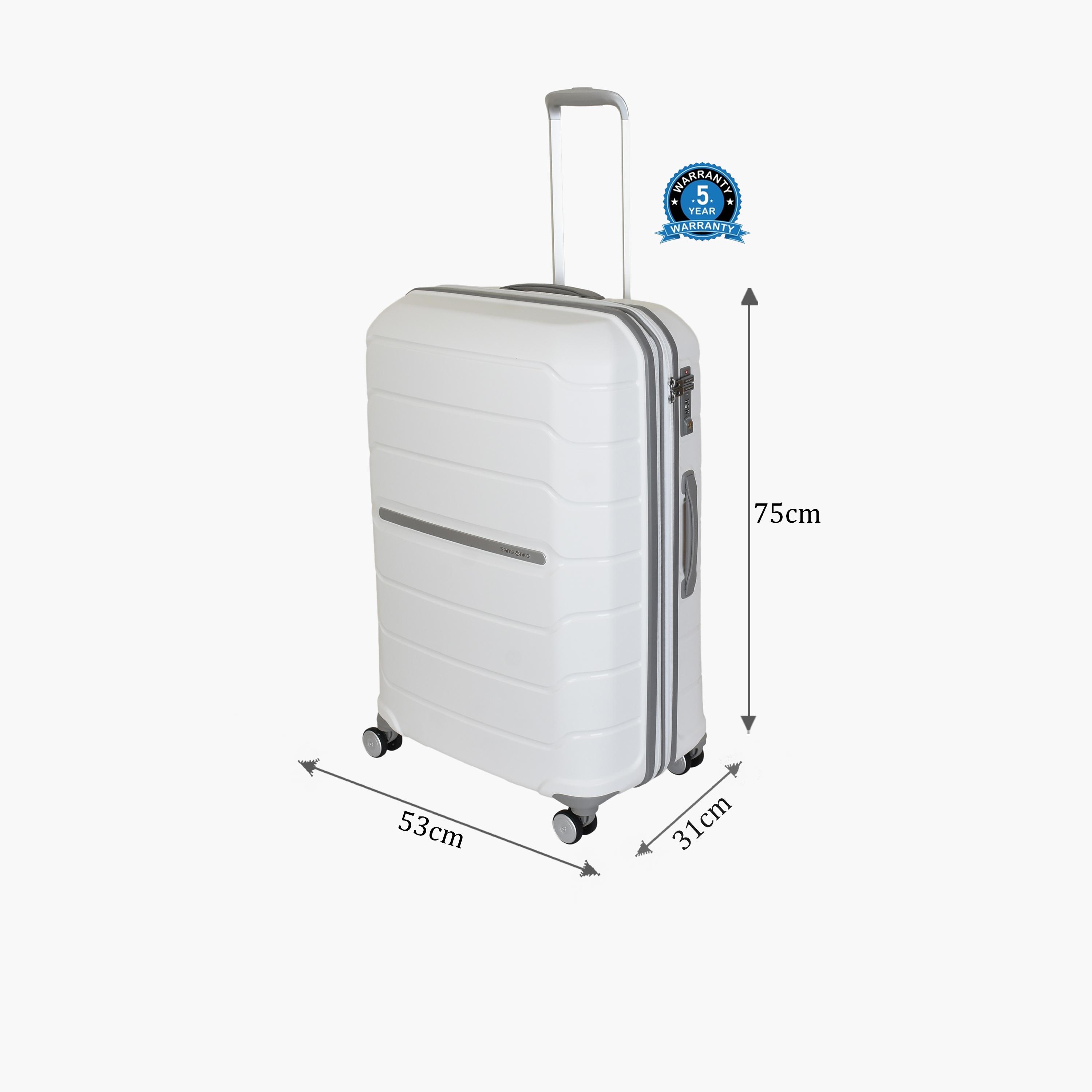 Samsonite Freeform 75 CM Large Check-in Polypropylene Hard Sided 4-Wheeler Spinner Trolley Bag with TSA Lock-travel-luggagesandbags-luggage-image-2