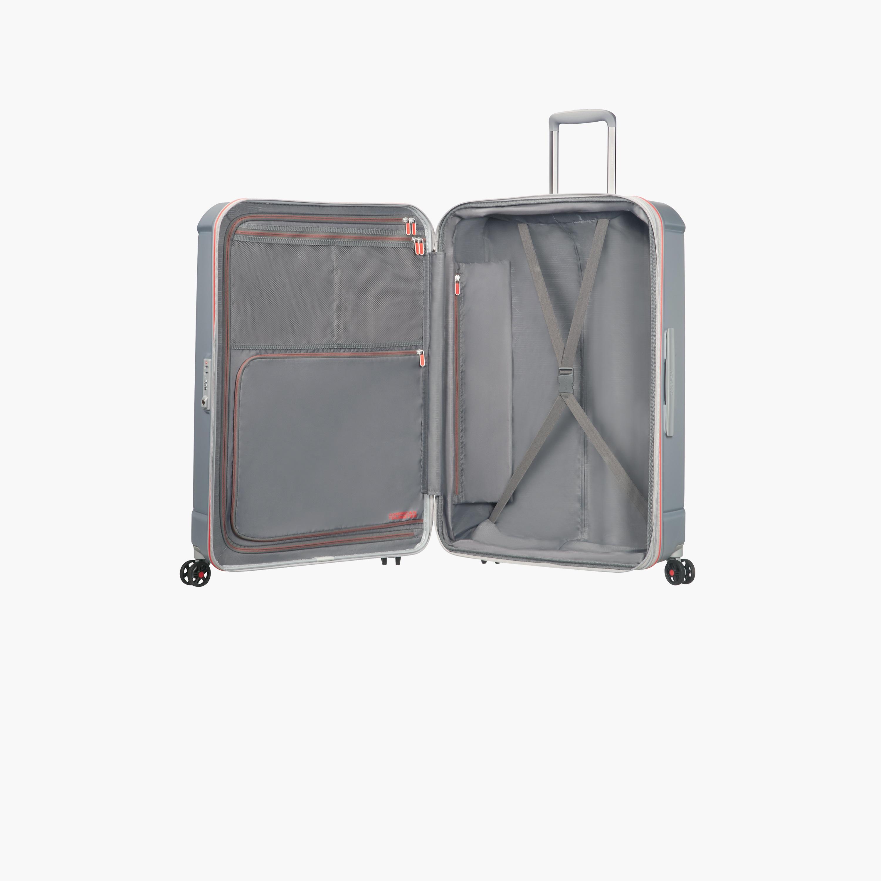 American Tourister Technum 77 CM Medium Check-in Polycarbonate with ABS Hard-Sided 4-Wheeler Spinner Trolley Bag with TSA Lock-travel-luggagesandbags-luggage-image-6