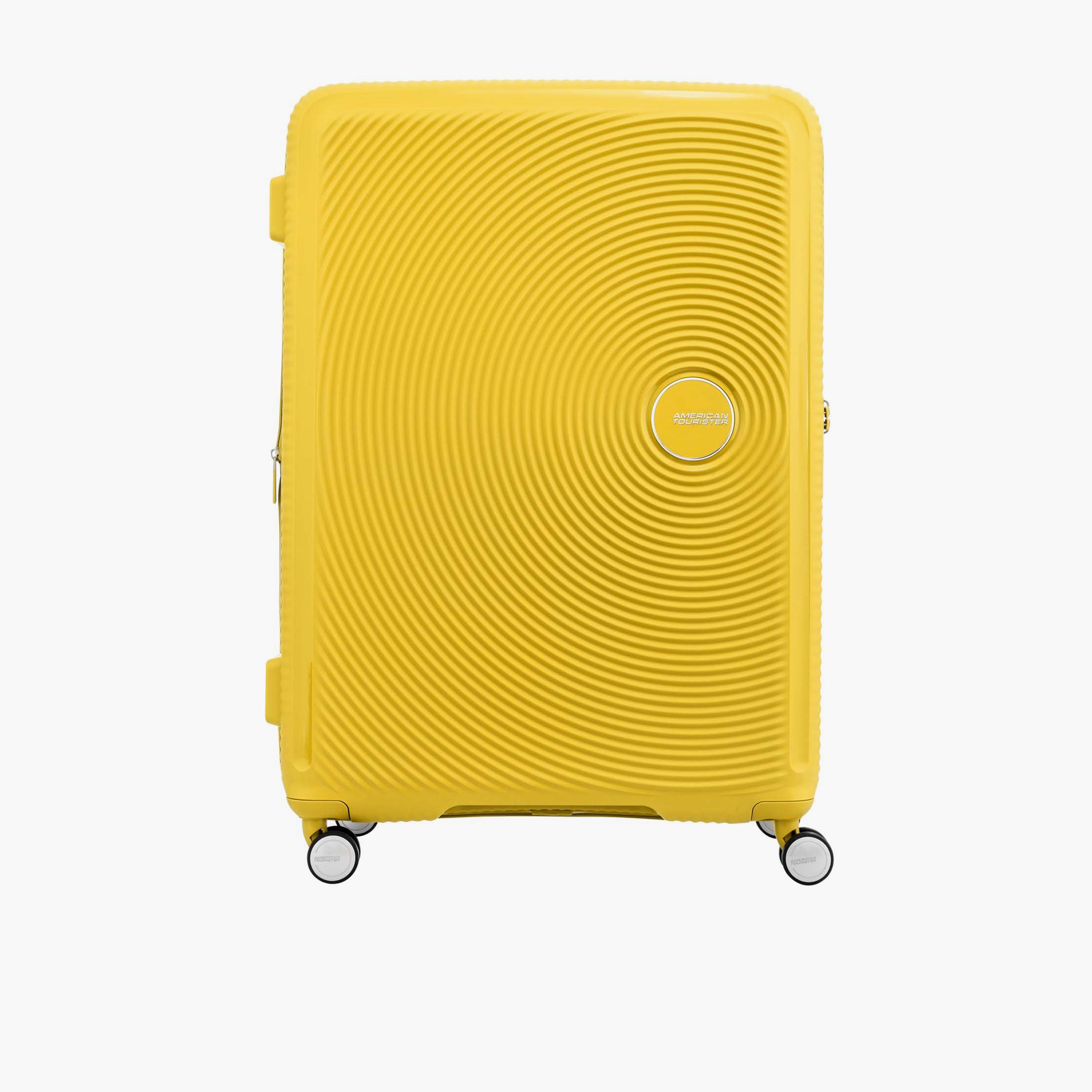 American Tourister Curio 55 CM Small Cabin Polypropylene Hard-Sided 4-Wheeler Spinner Trolley Bag with TSA Lock-travel-luggagesandbags-luggage-image-1