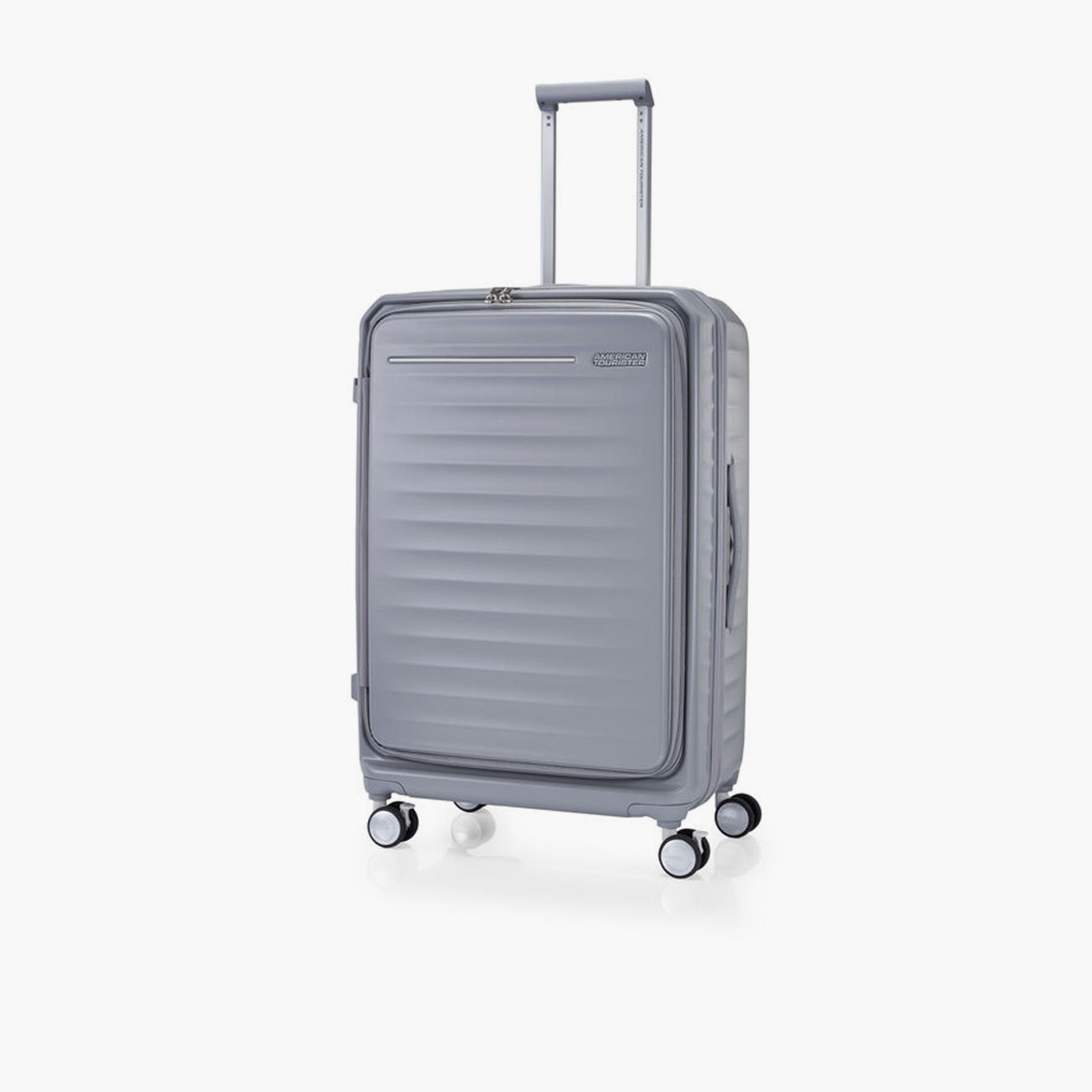 American Tourister Frontec 79 CM Large Check-in Polycarbonate with ABS Hard-Sided 4-Wheeler Spinner Trolley Bag with TSA Lock-travel-luggagesandbags-luggage-image-5