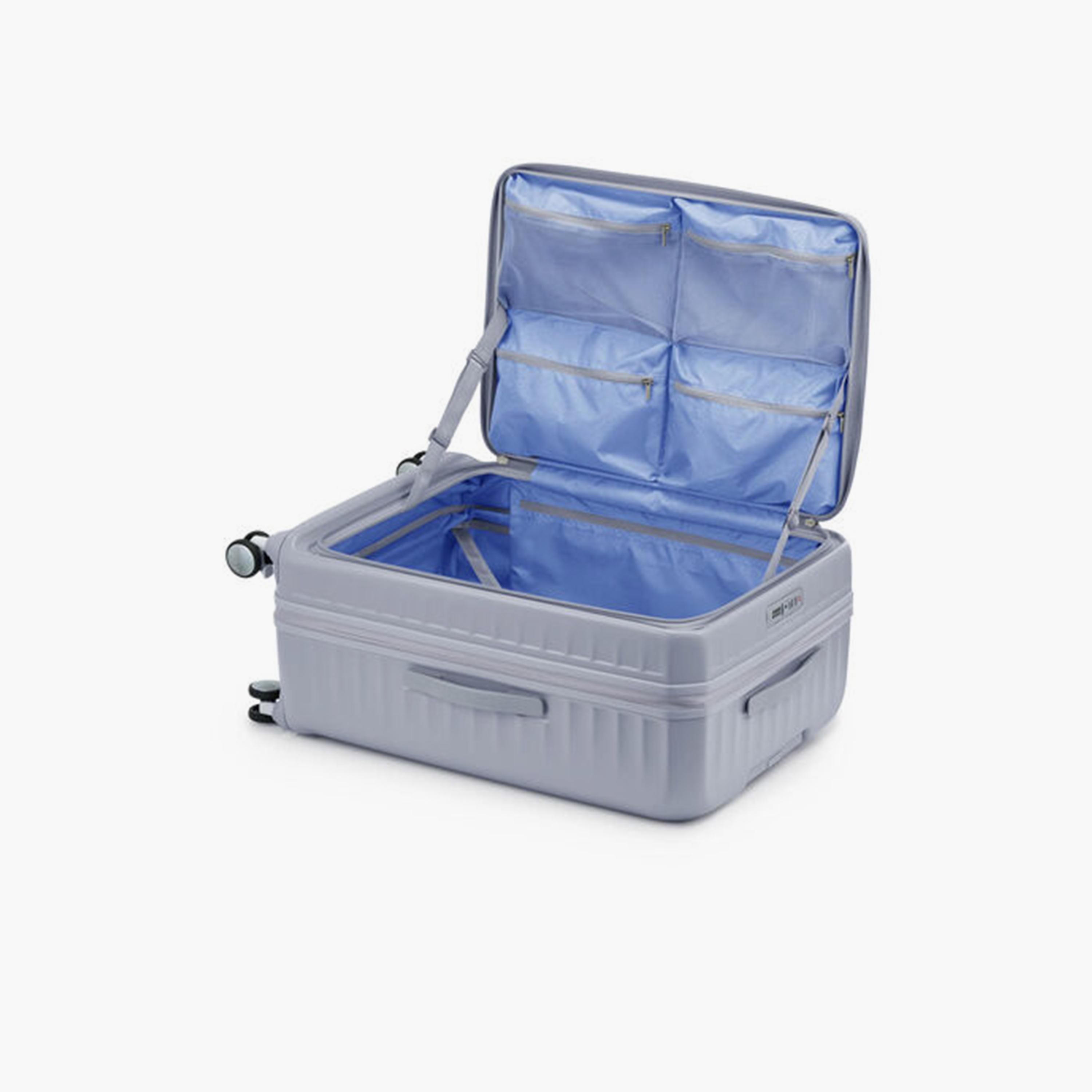 American Tourister Frontec 79 CM Large Check-in Polycarbonate with ABS Hard-Sided 4-Wheeler Spinner Trolley Bag with TSA Lock-travel-luggagesandbags-luggage-image-7