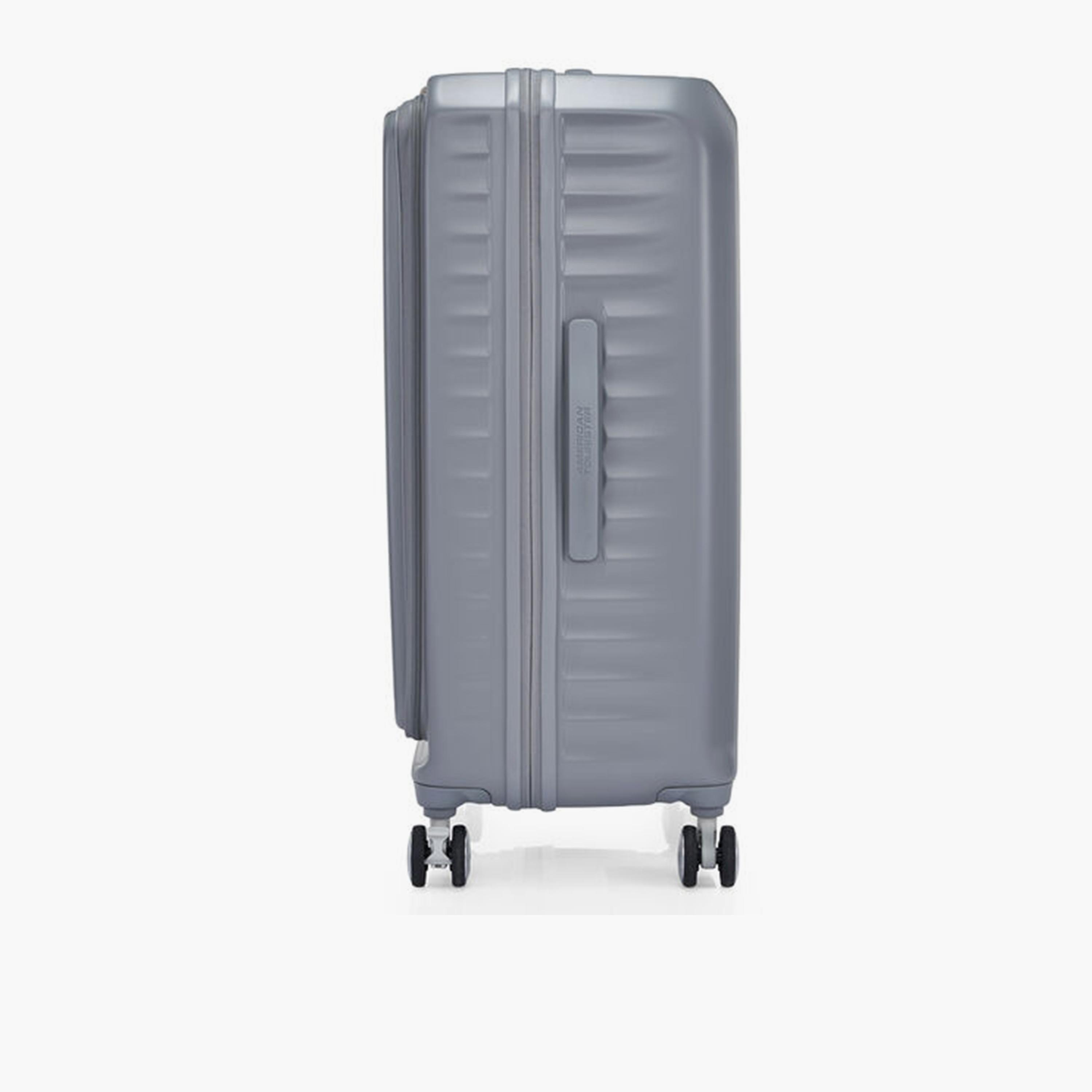 American Tourister Frontec 79 CM Large Check-in Polycarbonate with ABS Hard-Sided 4-Wheeler Spinner Trolley Bag with TSA Lock-travel-luggagesandbags-luggage-image-9