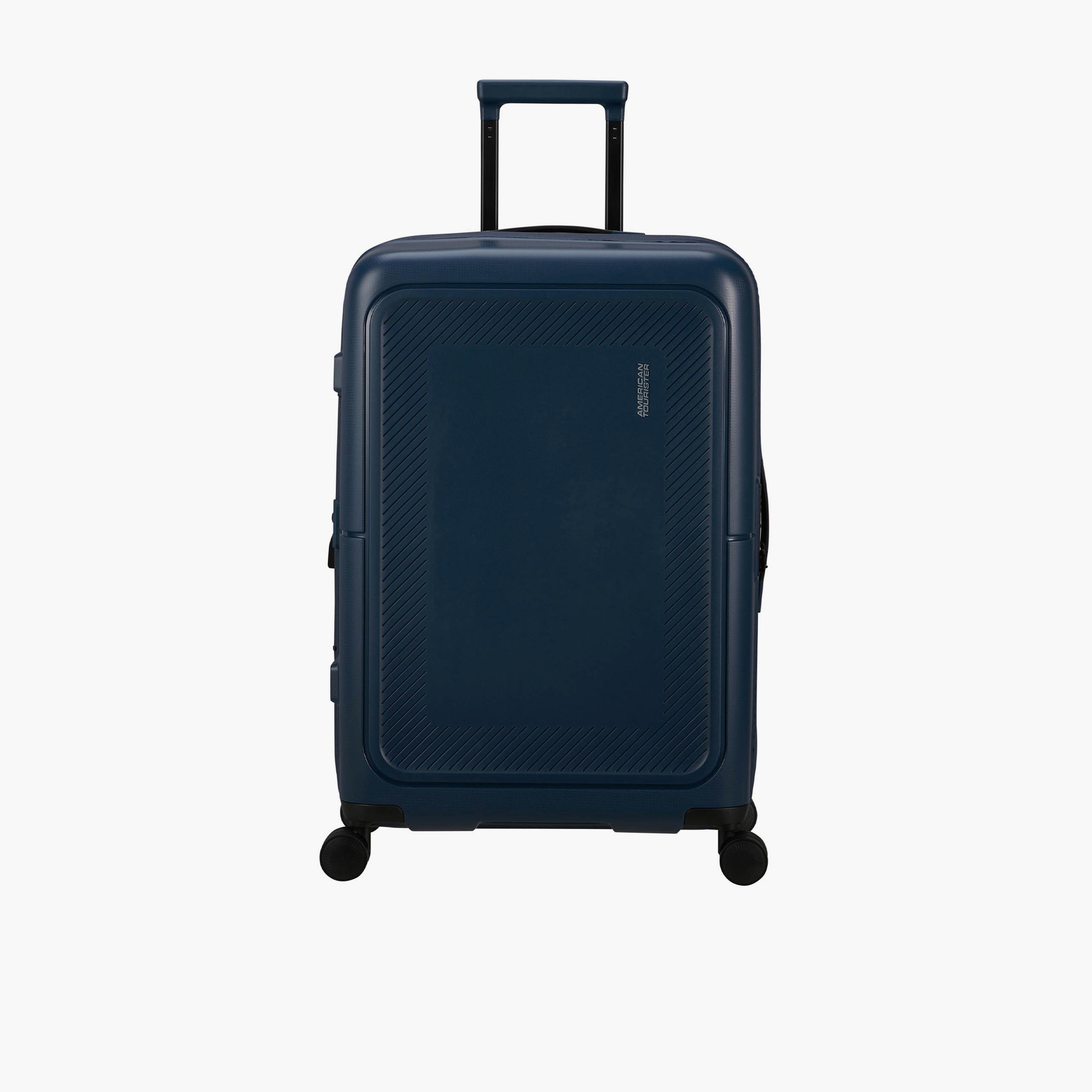 American Tourister Dash Pop 67 CM Medium Check-in Polyester Hard-Sided 4-Wheeler Spinner Trolley Bag with TSA Lock-travel-luggagesandbags-luggage-image-1