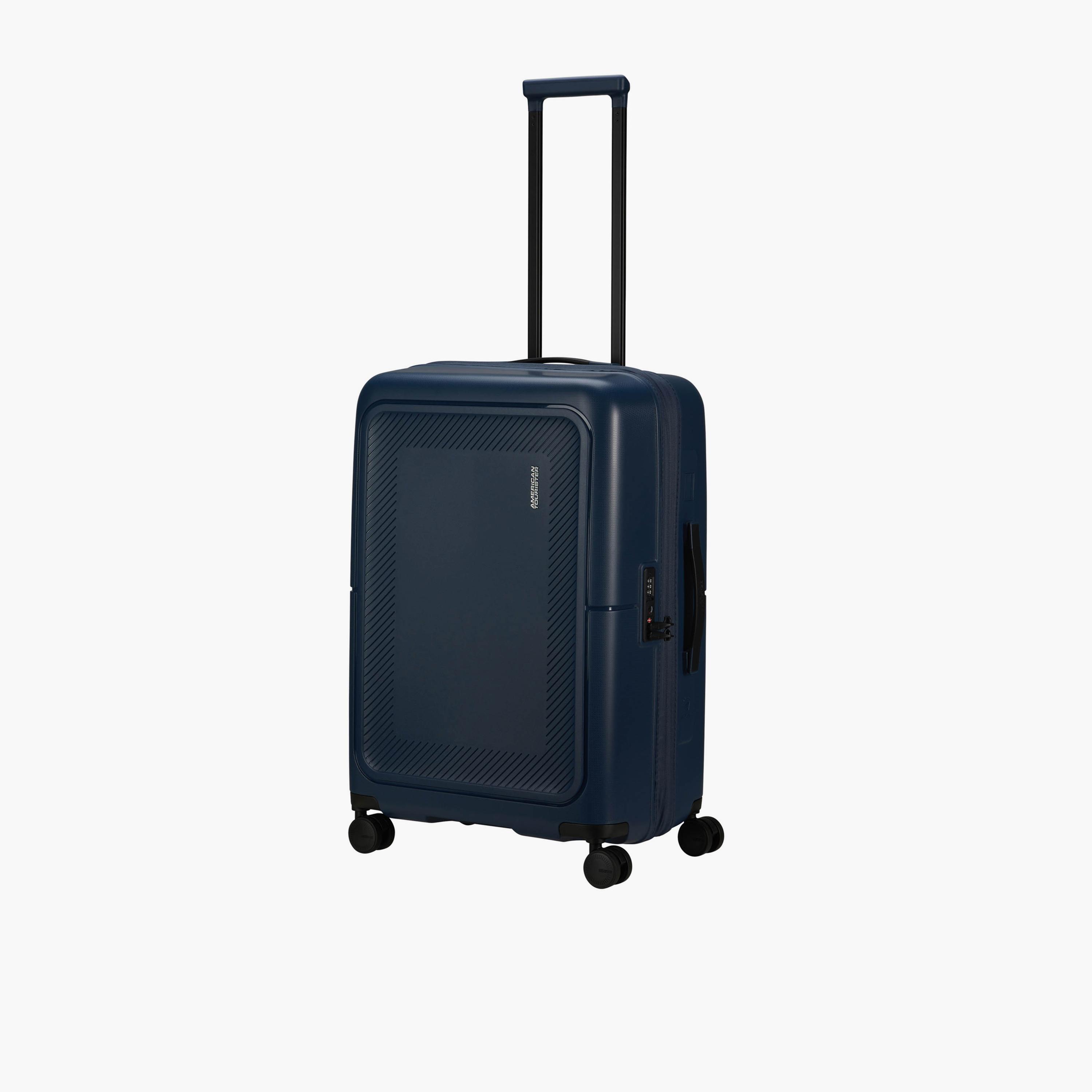 American Tourister Dash Pop 67 CM Medium Check-in Polyester Hard-Sided 4-Wheeler Spinner Trolley Bag with TSA Lock-travel-luggagesandbags-luggage-image-5
