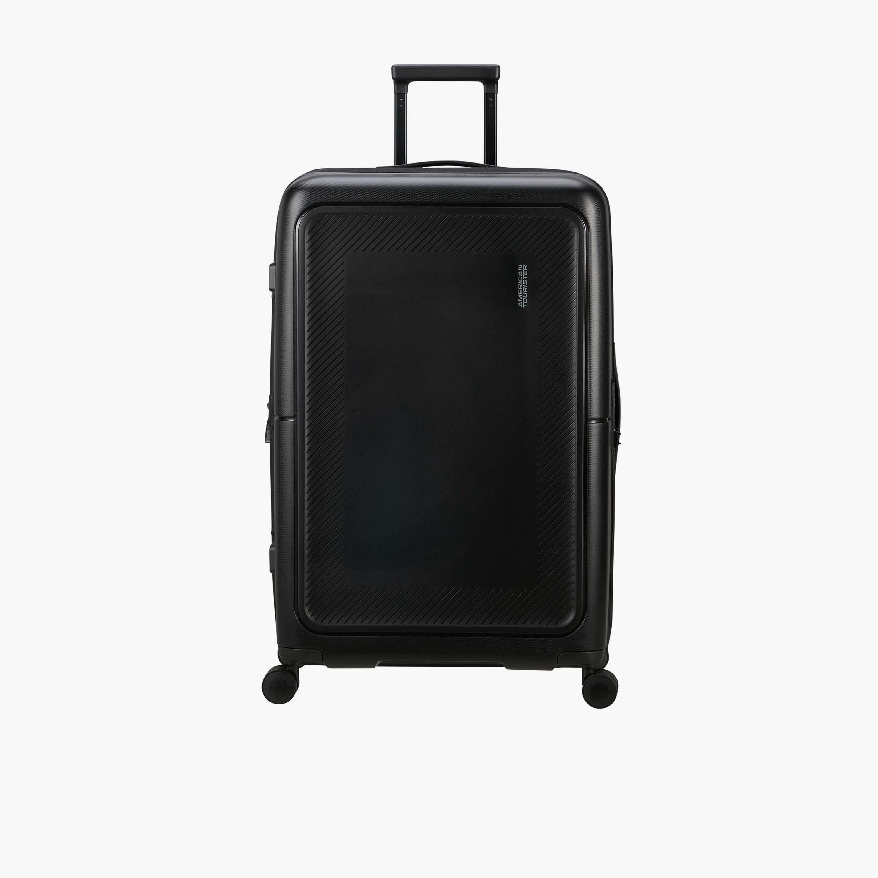 American Tourister Dash Pop 77 CM Large Check-in Polyester Hard-Sided 4-Wheeler Spinner Trolley Bag with TSA Lock-travel-luggagesandbags-luggage-image-1