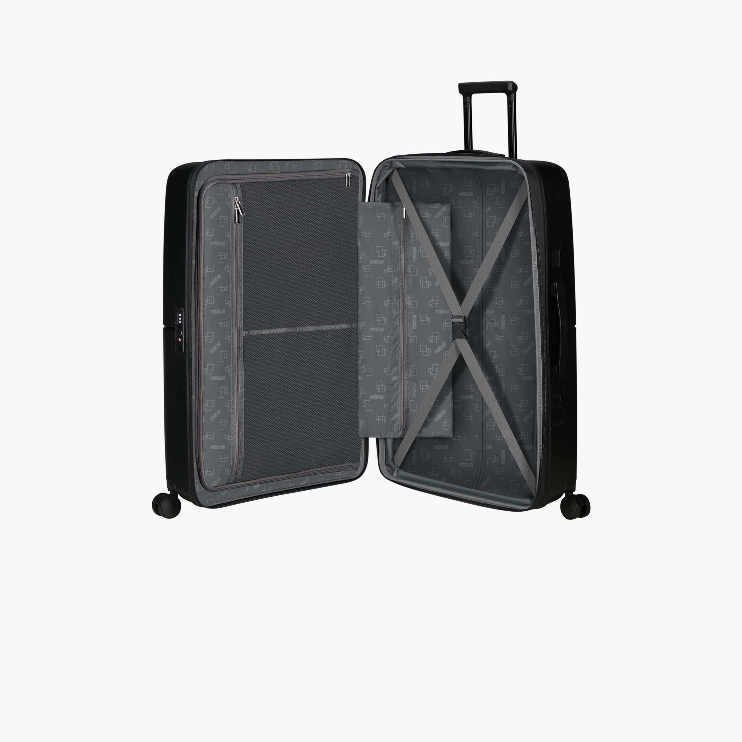 American Tourister Dash Pop 77 CM Large Check-in Polyester Hard-Sided 4-Wheeler Spinner Trolley Bag with TSA Lock-travel-luggagesandbags-luggage-image-7