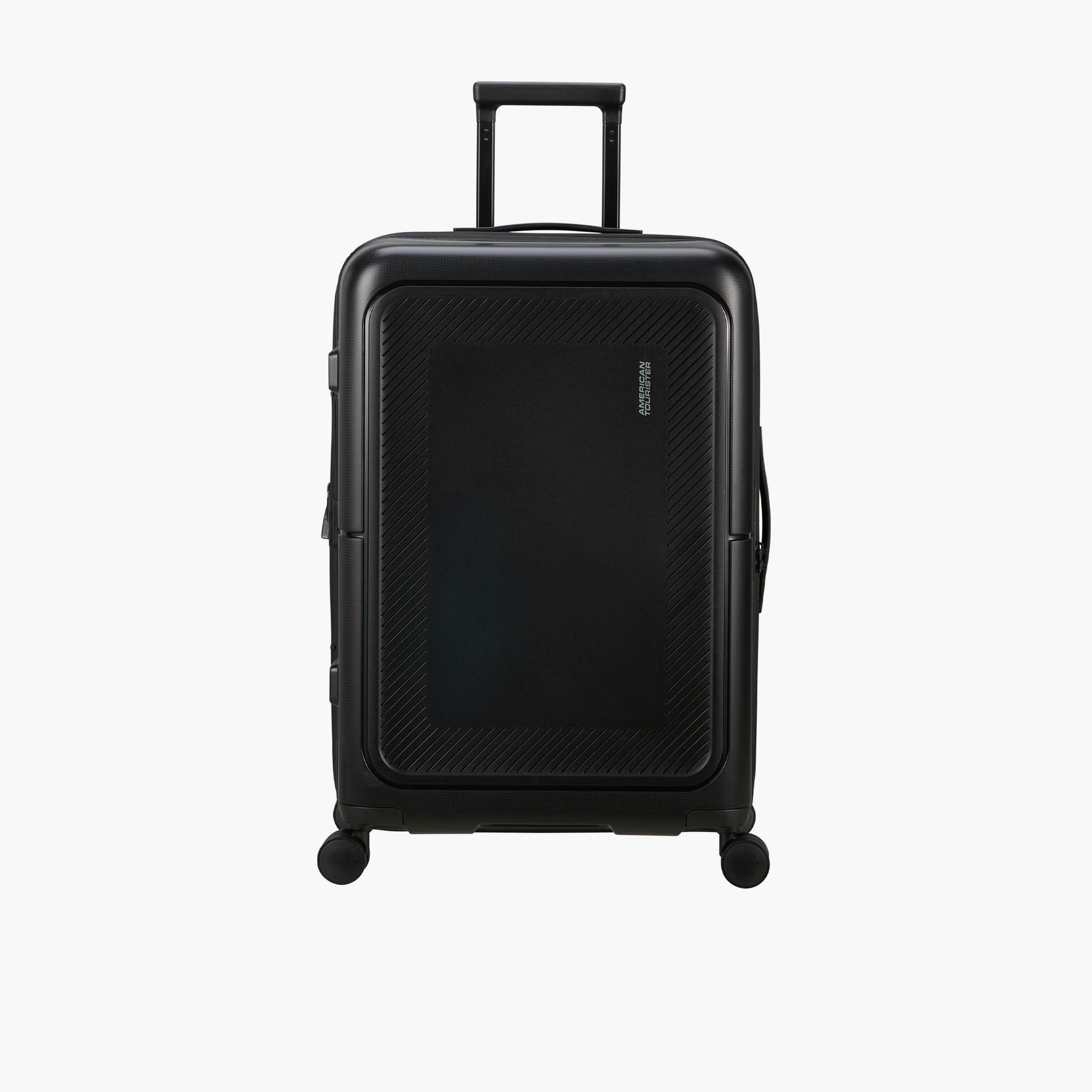 American Tourister Dash Pop 67 CM Medium Check-in Polyester Hard-Sided 4-Wheeler Spinner Trolley Bag with TSA Lock-travel-luggagesandbags-luggage-image-1