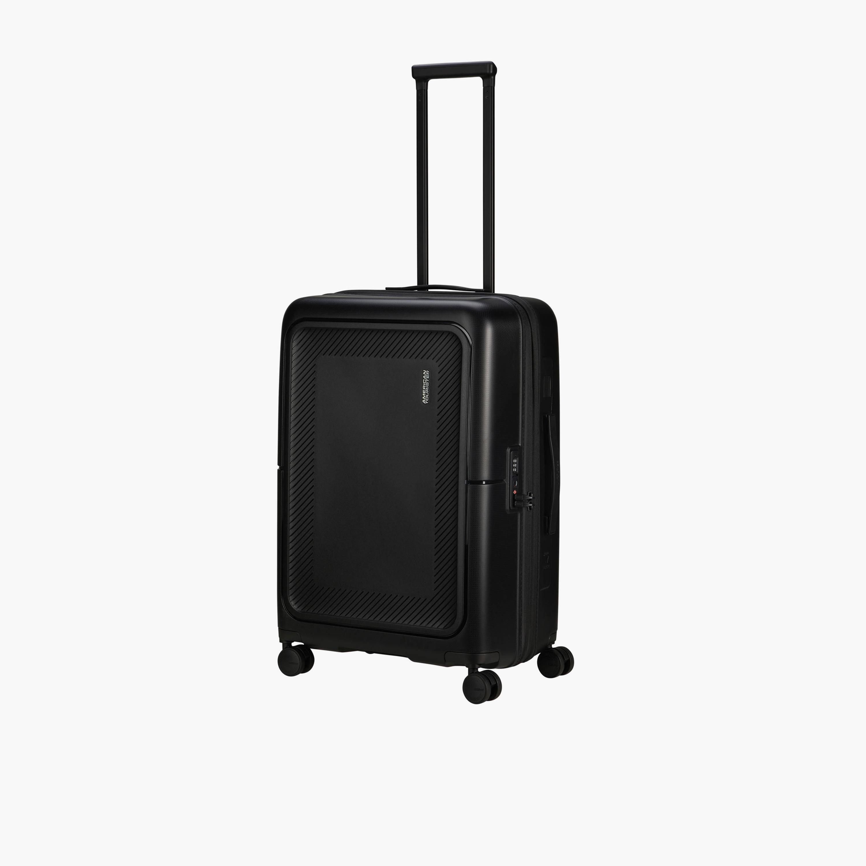 American Tourister Dash Pop 67 CM Medium Check-in Polyester Hard-Sided 4-Wheeler Spinner Trolley Bag with TSA Lock-travel-luggagesandbags-luggage-image-5