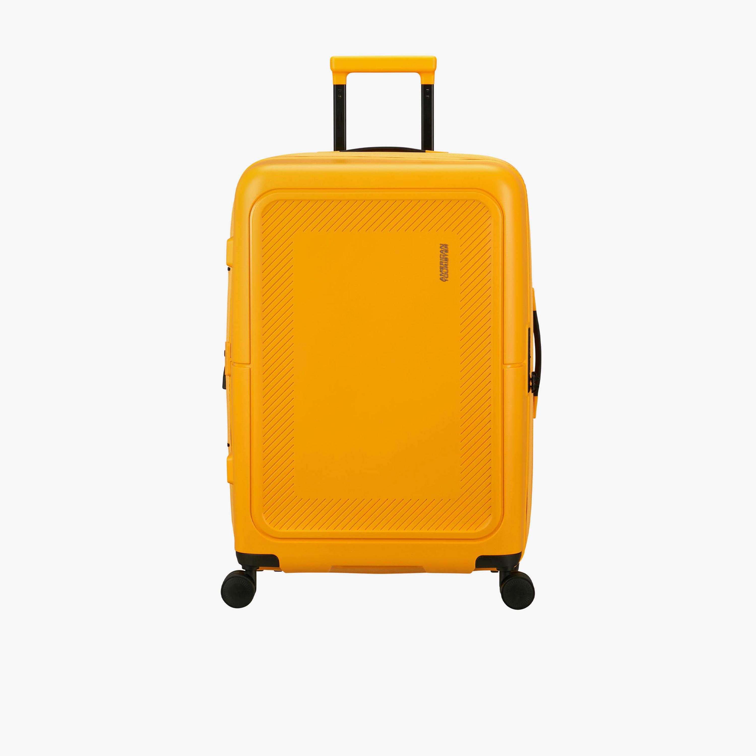 American Tourister Dash Pop 77 CM Large Check-in Polyester Hard-Sided 4-Wheeler Spinner Trolley Bag with TSA Lock-travel-luggagesandbags-luggage-image-1