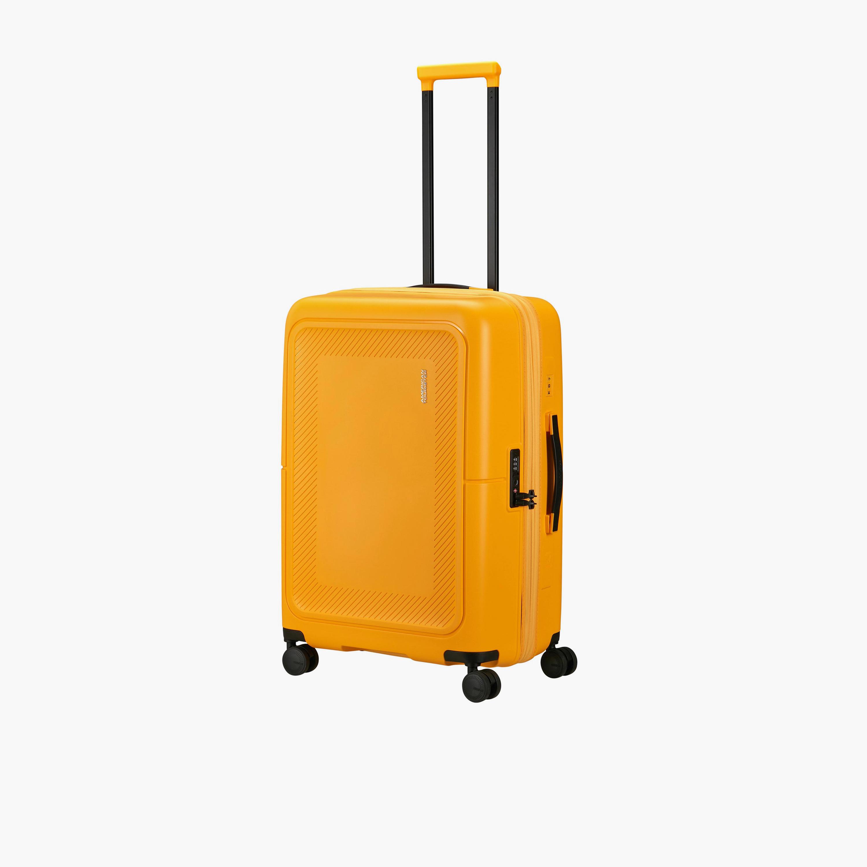 American Tourister Dash Pop 77 CM Large Check-in Polyester Hard-Sided 4-Wheeler Spinner Trolley Bag with TSA Lock-travel-luggagesandbags-luggage-image-5