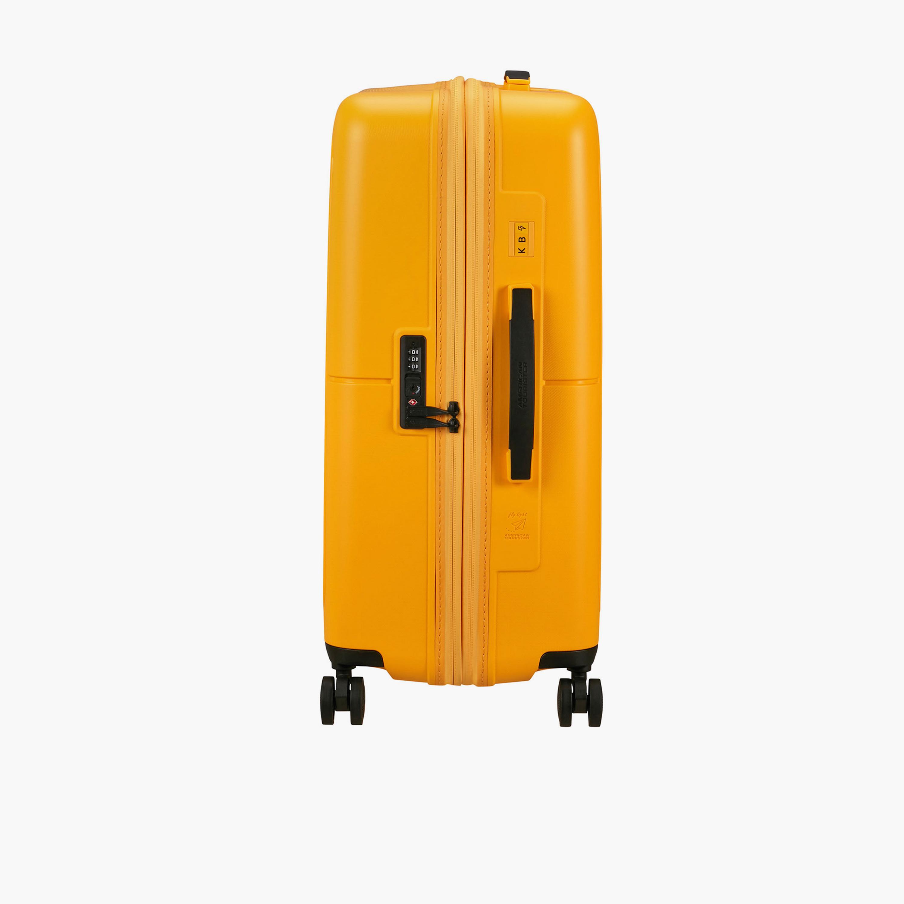 American Tourister Dash Pop 77 CM Large Check-in Polyester Hard-Sided 4-Wheeler Spinner Trolley Bag with TSA Lock-travel-luggagesandbags-luggage-image-8