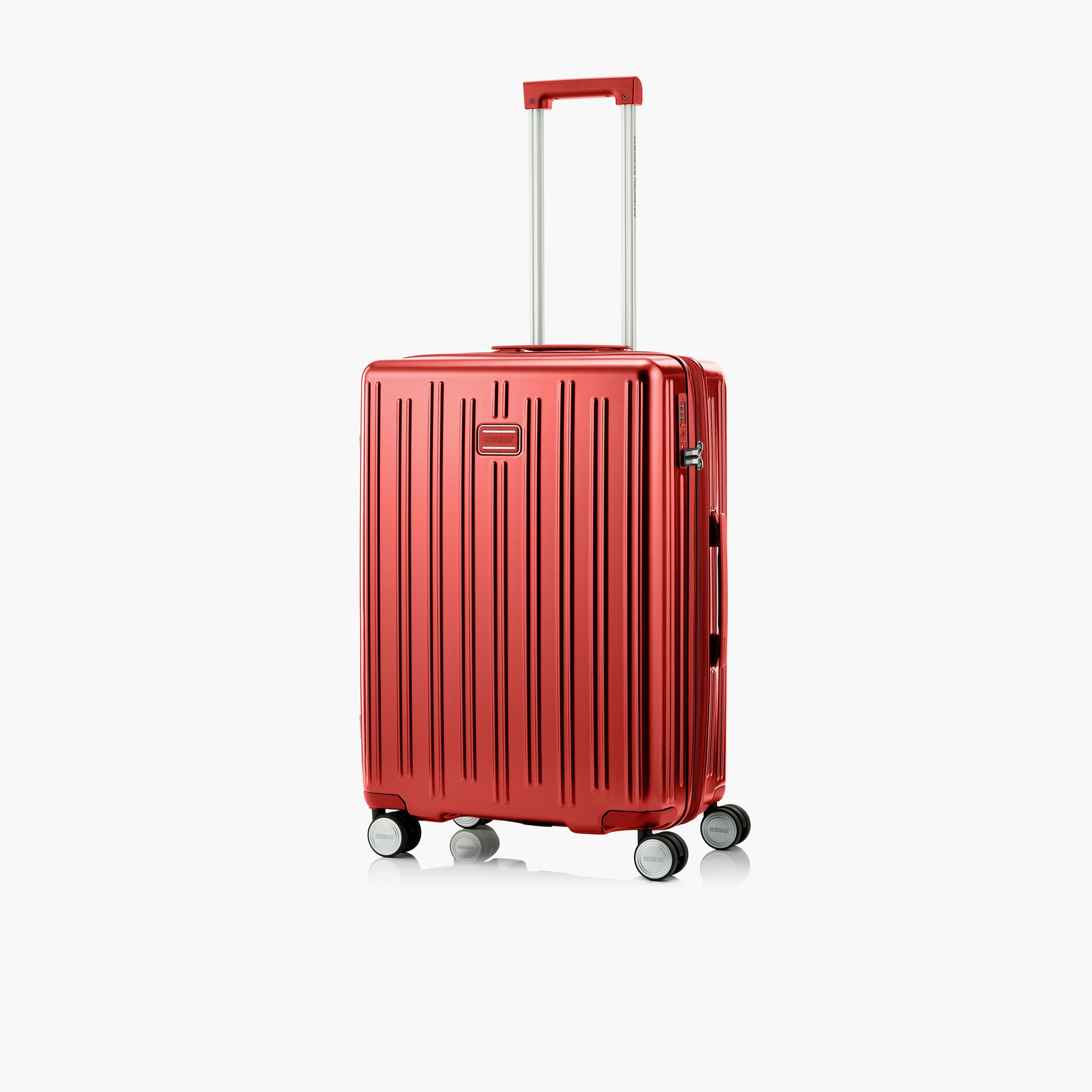 American Tourister Reggio 68 CM Medium Check-in Polycarbonate with ABS Hard-Sided 4-Wheeler Spinner Trolley Bag with TSA Lock-travel-luggagesandbags-luggage-image-6