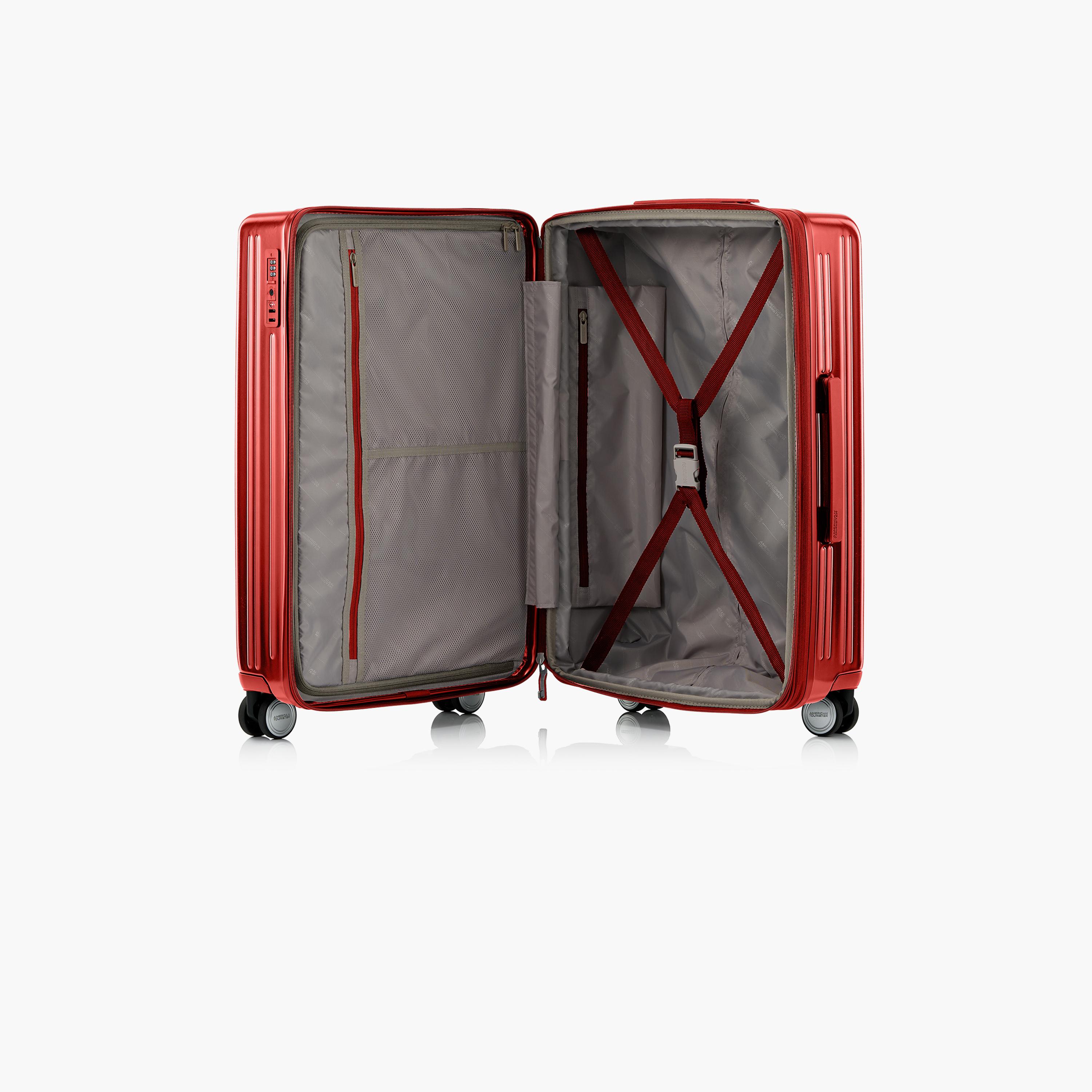 American Tourister Reggio 68 CM Medium Check-in Polycarbonate with ABS Hard-Sided 4-Wheeler Spinner Trolley Bag with TSA Lock-travel-luggagesandbags-luggage-image-8