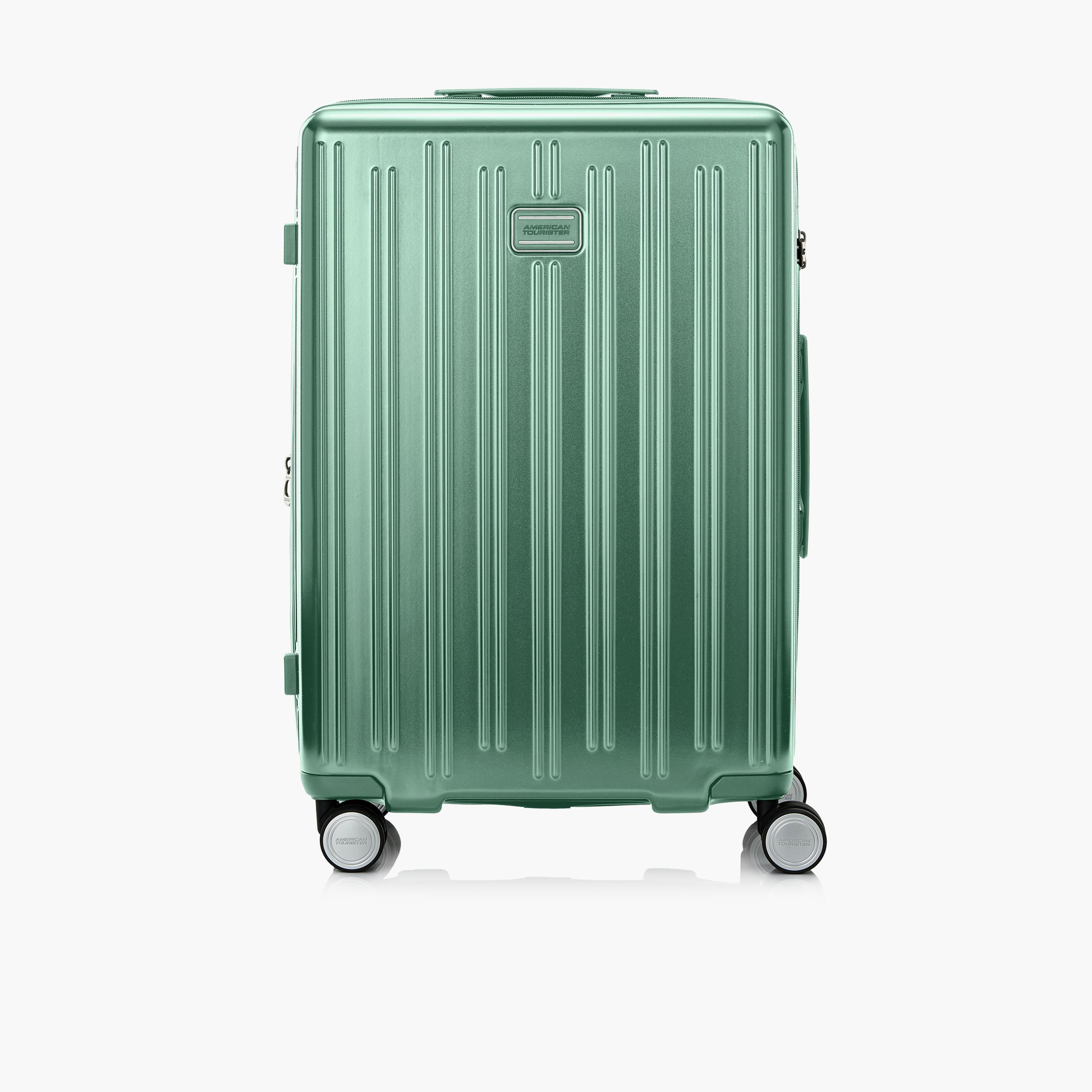 American Tourister Reggio 68 CM Medium Check-in Polycarbonate with ABS Hard-Sided 4-Wheeler Spinner Trolley Bag with TSA Lock-travel-luggagesandbags-luggage-image-1