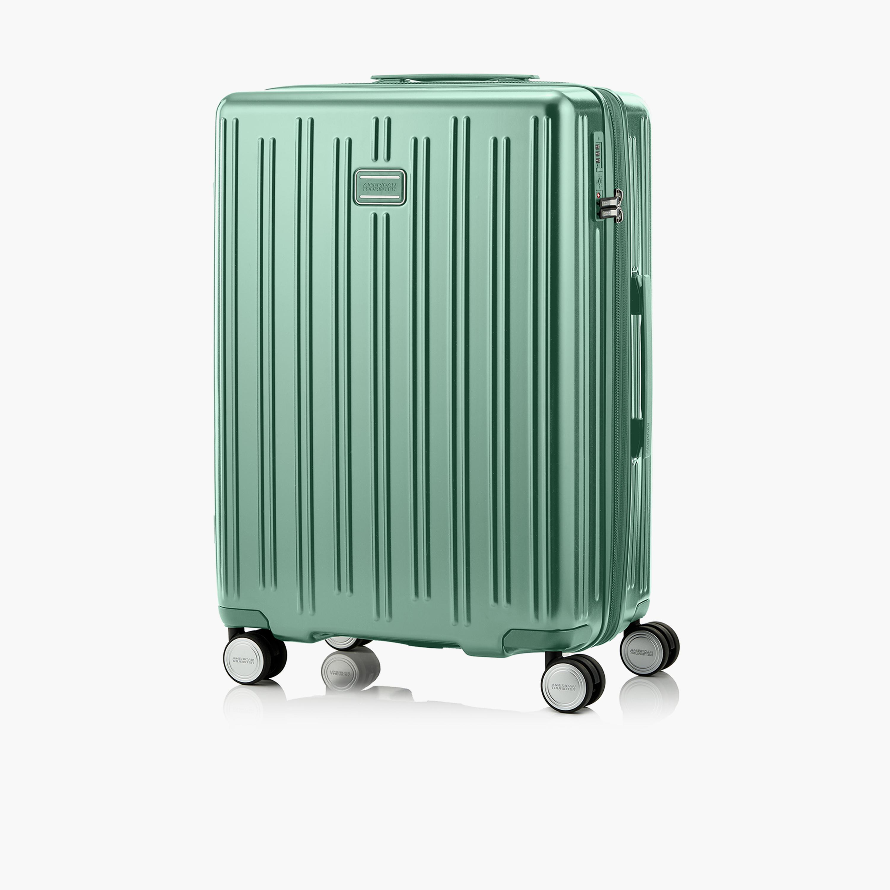 American Tourister Reggio 68 CM Medium Check-in Polycarbonate with ABS Hard-Sided 4-Wheeler Spinner Trolley Bag with TSA Lock-travel-luggagesandbags-luggage-image-5