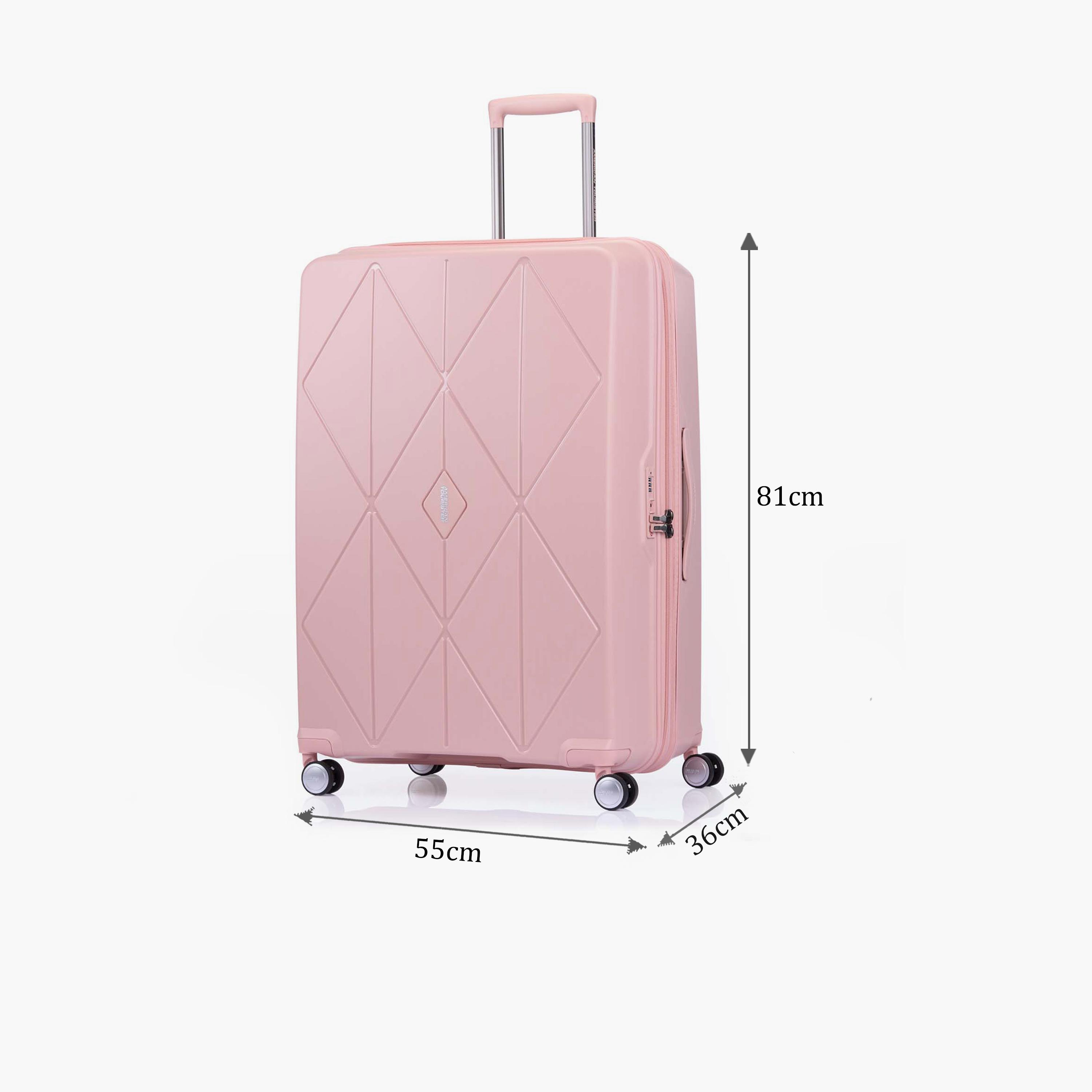 American Tourister Argyle 81 CM Large Check-in Polypropylene Hard-Sided 4-Wheeler Spinner Trolley Bag with TSA Lock-travel-luggagesandbags-luggage-image-2