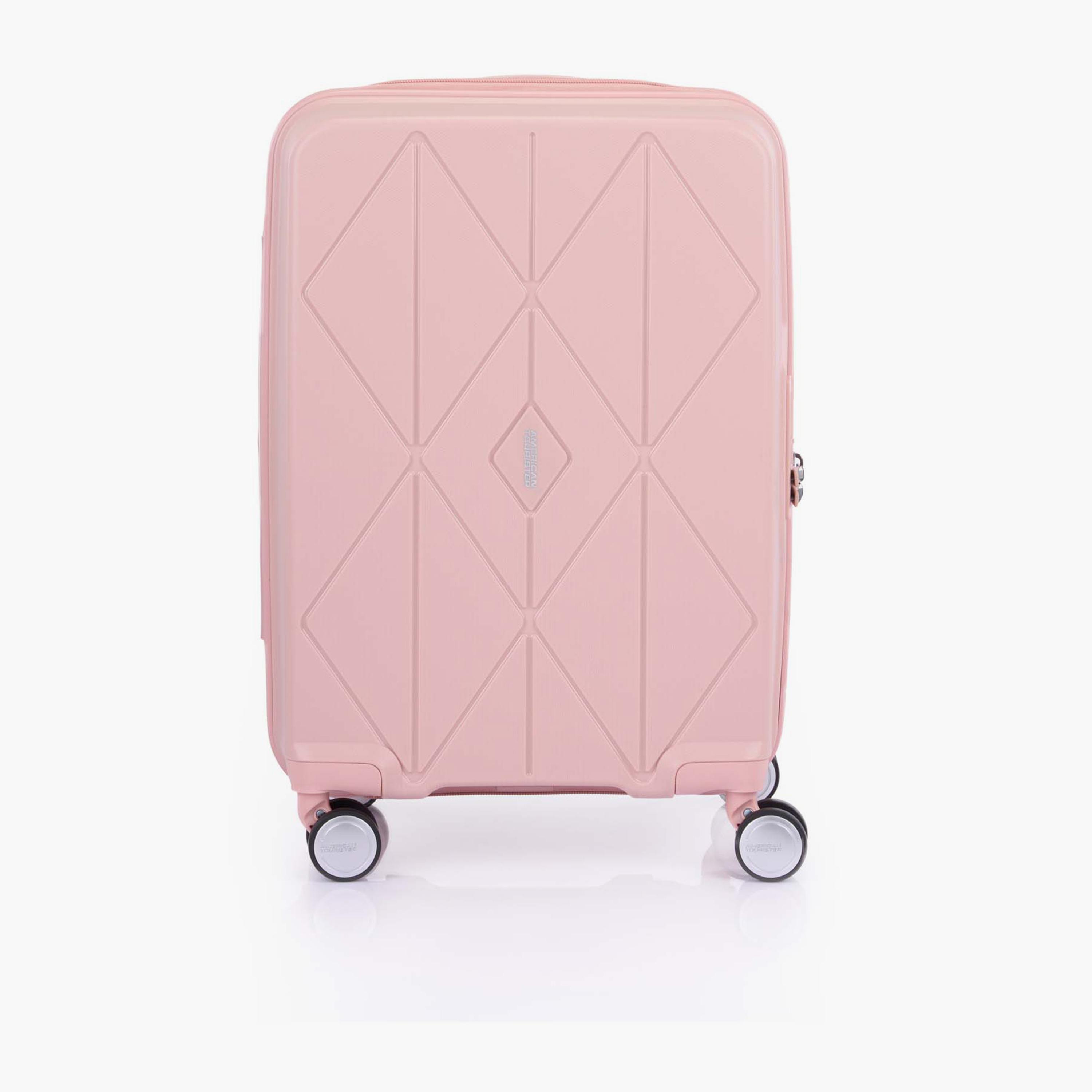 American Tourister Argyle 55 CM Small Cabin Polypropylene Hard-Sided 4-Wheeler Spinner Trolley Bag with TSA Lock-travel-luggagesandbags-luggage-image-1