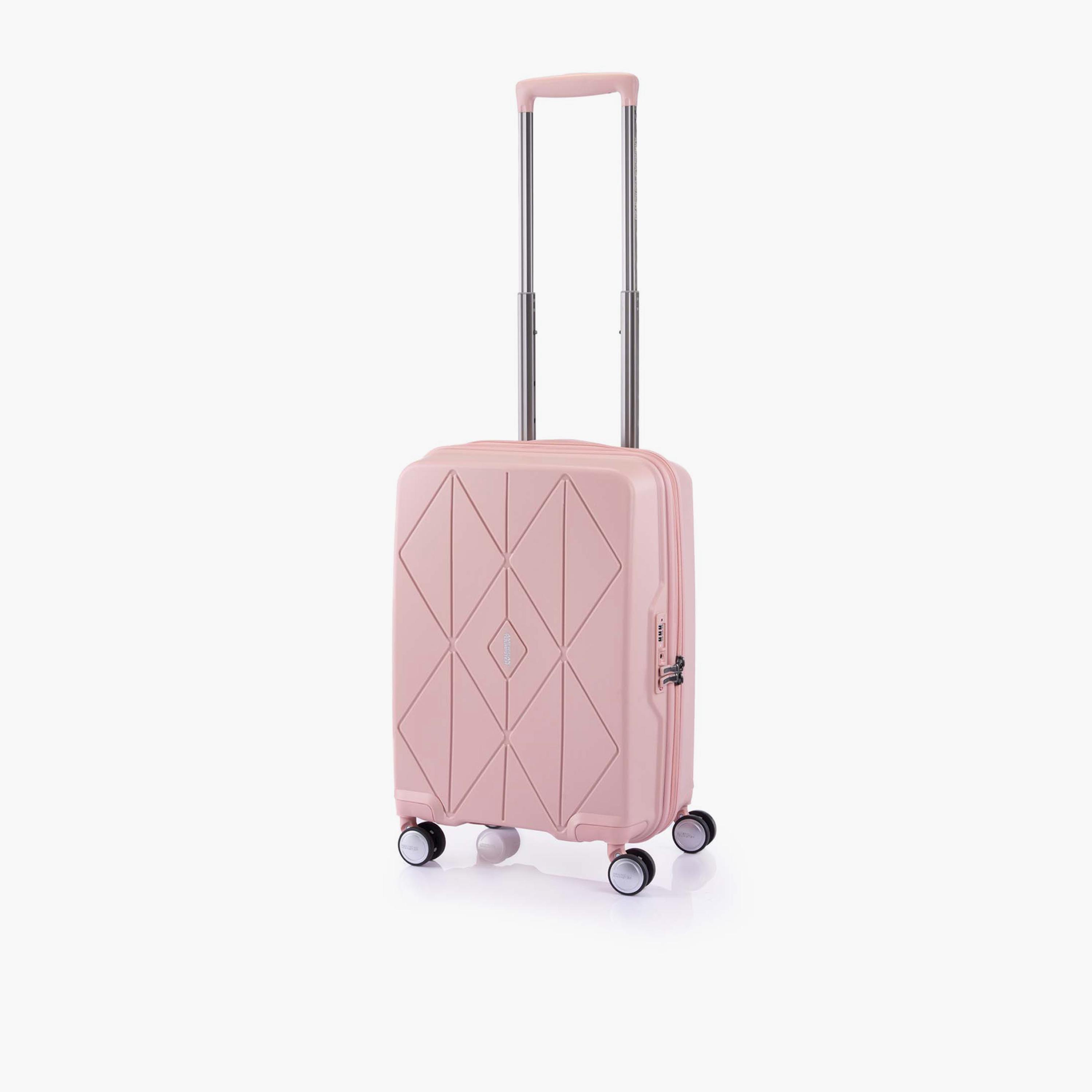 American Tourister Argyle 55 CM Small Cabin Polypropylene Hard-Sided 4-Wheeler Spinner Trolley Bag with TSA Lock-travel-luggagesandbags-luggage-image-5