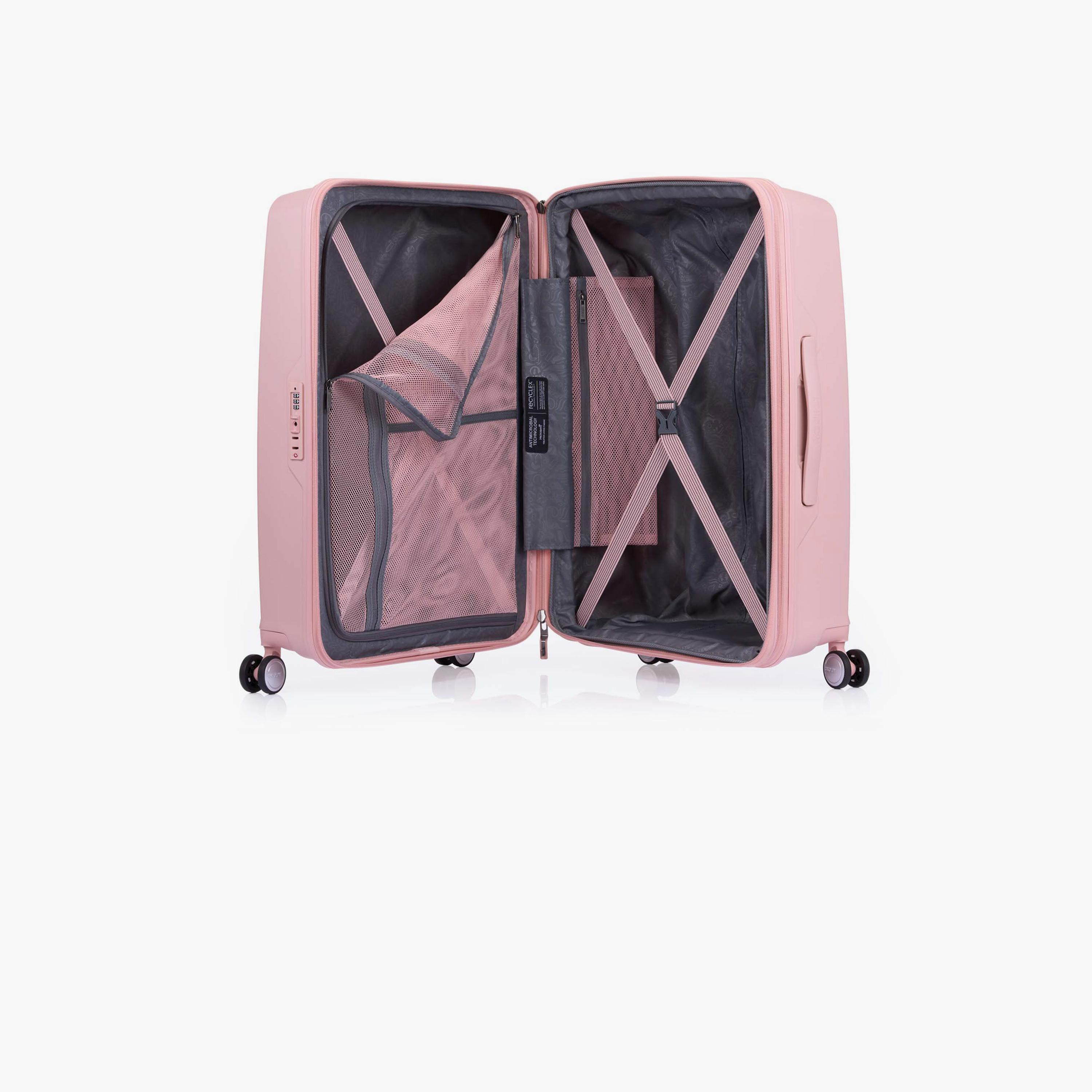 American Tourister Argyle 55 CM Small Cabin Polypropylene Hard-Sided 4-Wheeler Spinner Trolley Bag with TSA Lock-travel-luggagesandbags-luggage-image-7