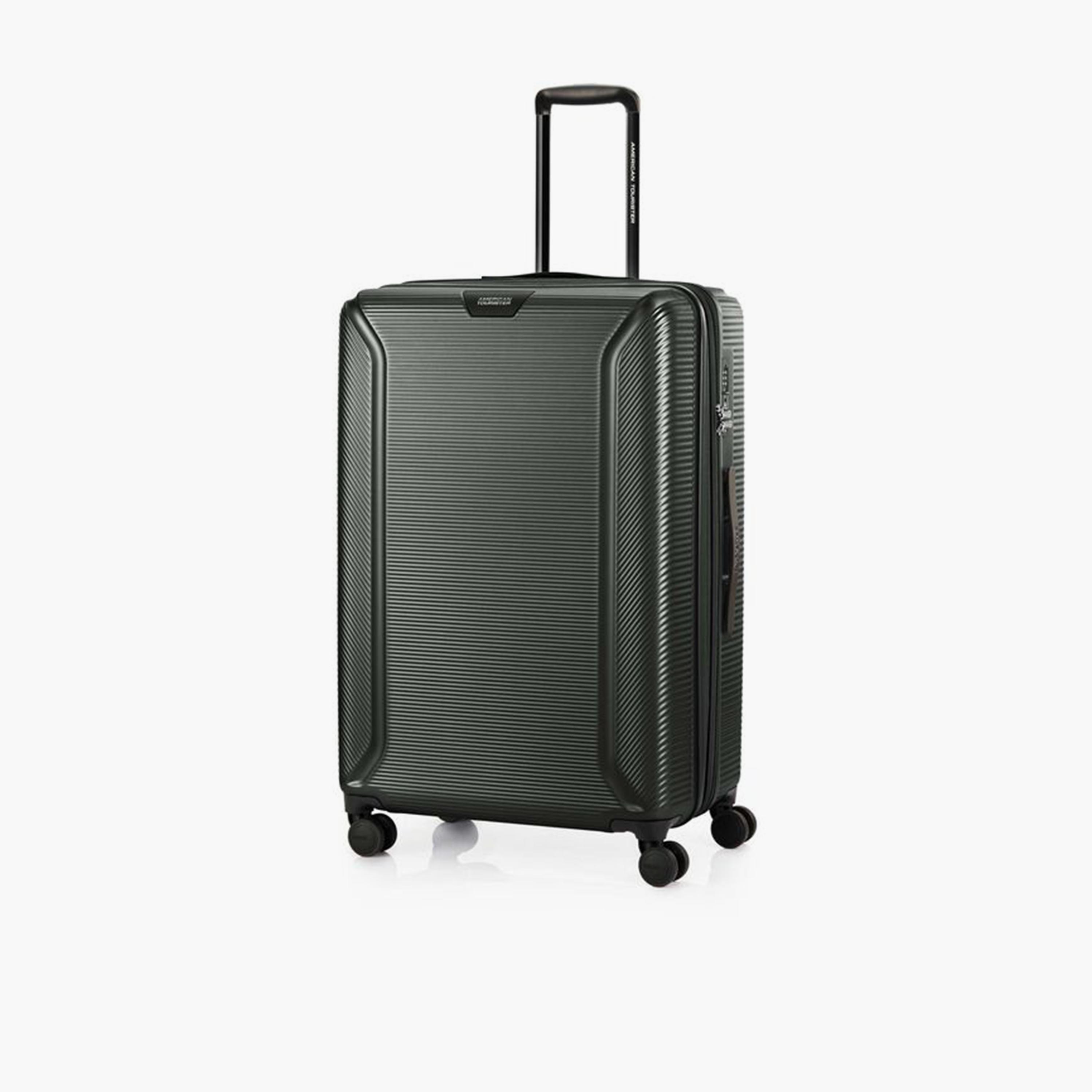 American Tourister Robotech 81 CM Large Check-in Polycarbonate with ABS Hard-Sided 4-Wheeler Spinner Trolley Bag with TSA Lock-travel-luggagesandbags-luggage-image-5