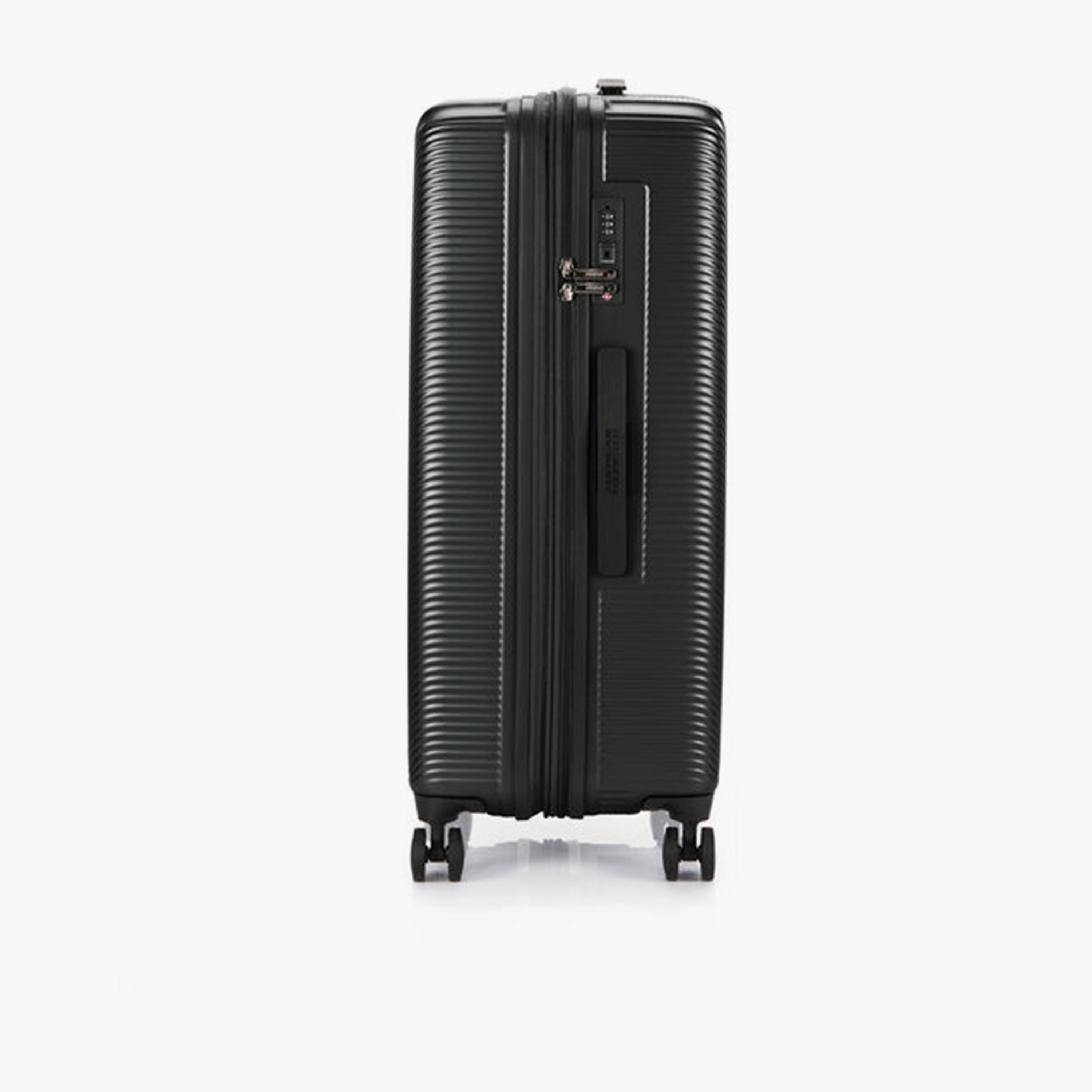 American Tourister Robotech 81 CM Large Check-in Polycarbonate with ABS Hard-Sided 4-Wheeler Spinner Trolley Bag with TSA Lock-travel-luggagesandbags-luggage-image-8