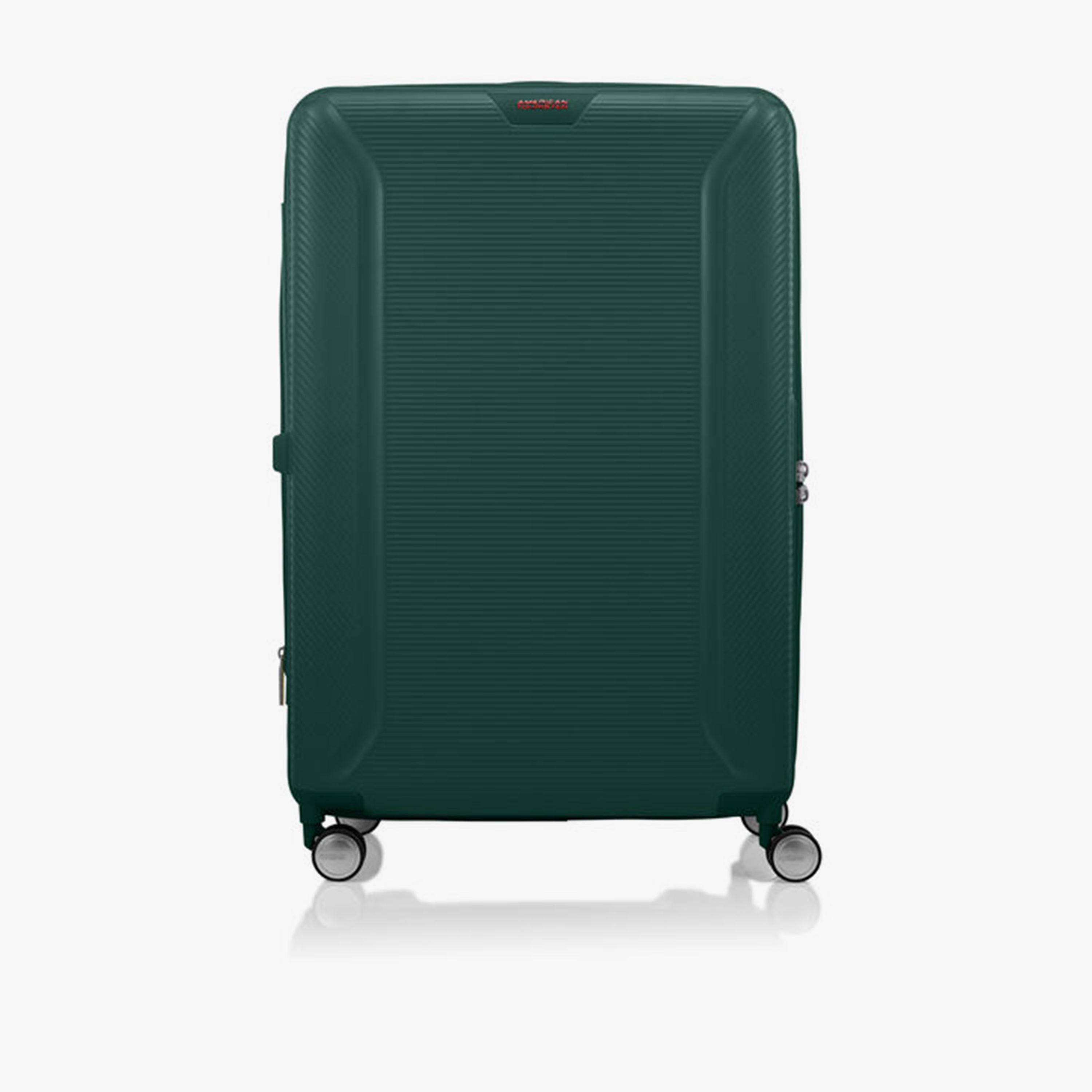 American Tourister Robotech 81 CM Large Check-in Polycarbonate with ABS Hard-Sided 4-Wheeler Spinner Trolley Bag with TSA Lock-travel-luggagesandbags-luggage-image-1