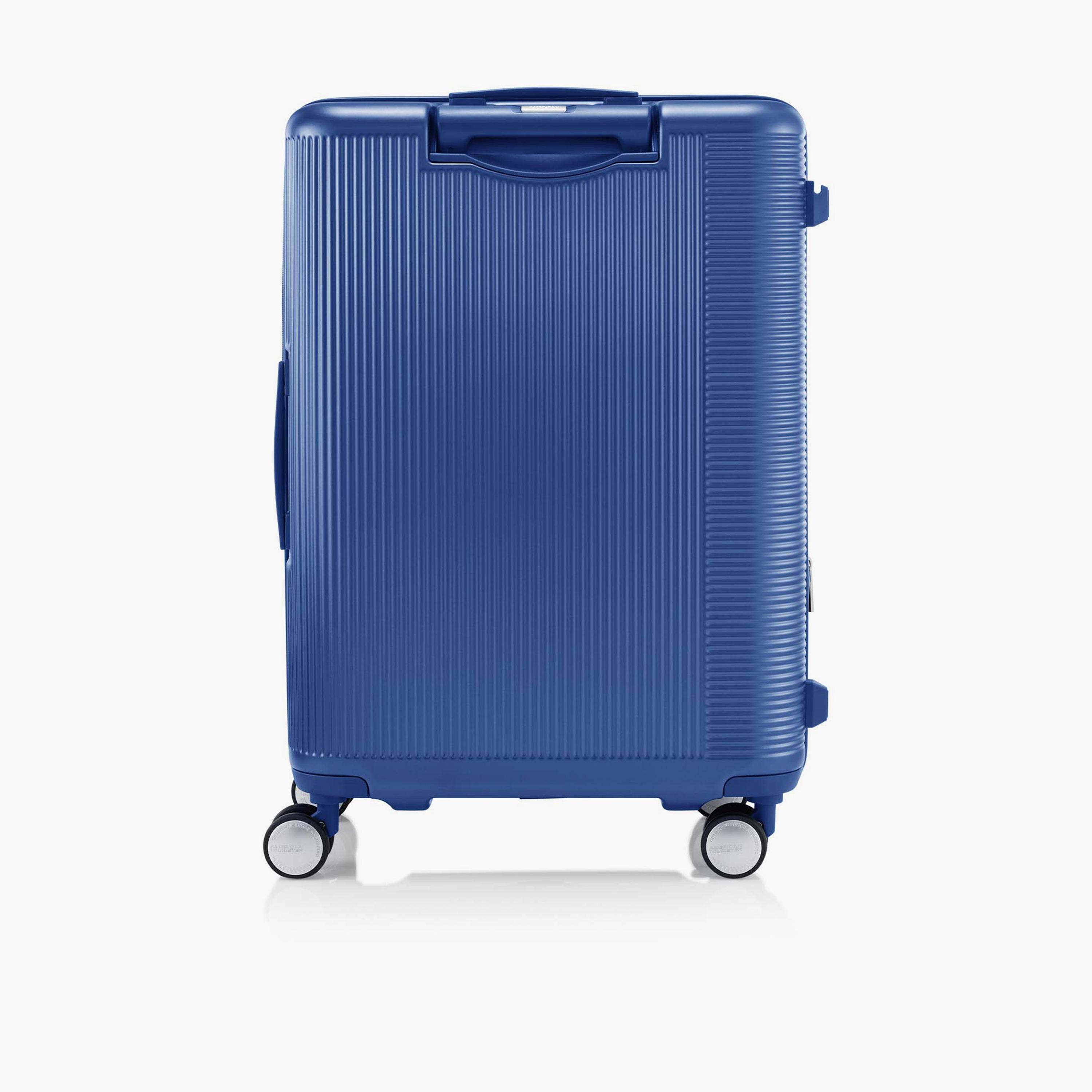 American Tourister Gemina Pro 65 CM Medium Check-in Polycarbonate with ABS Hard-Sided 4-Wheeler Spinner Trolley Bag with TSA Lock-travel-luggagesandbags-luggage-image-6