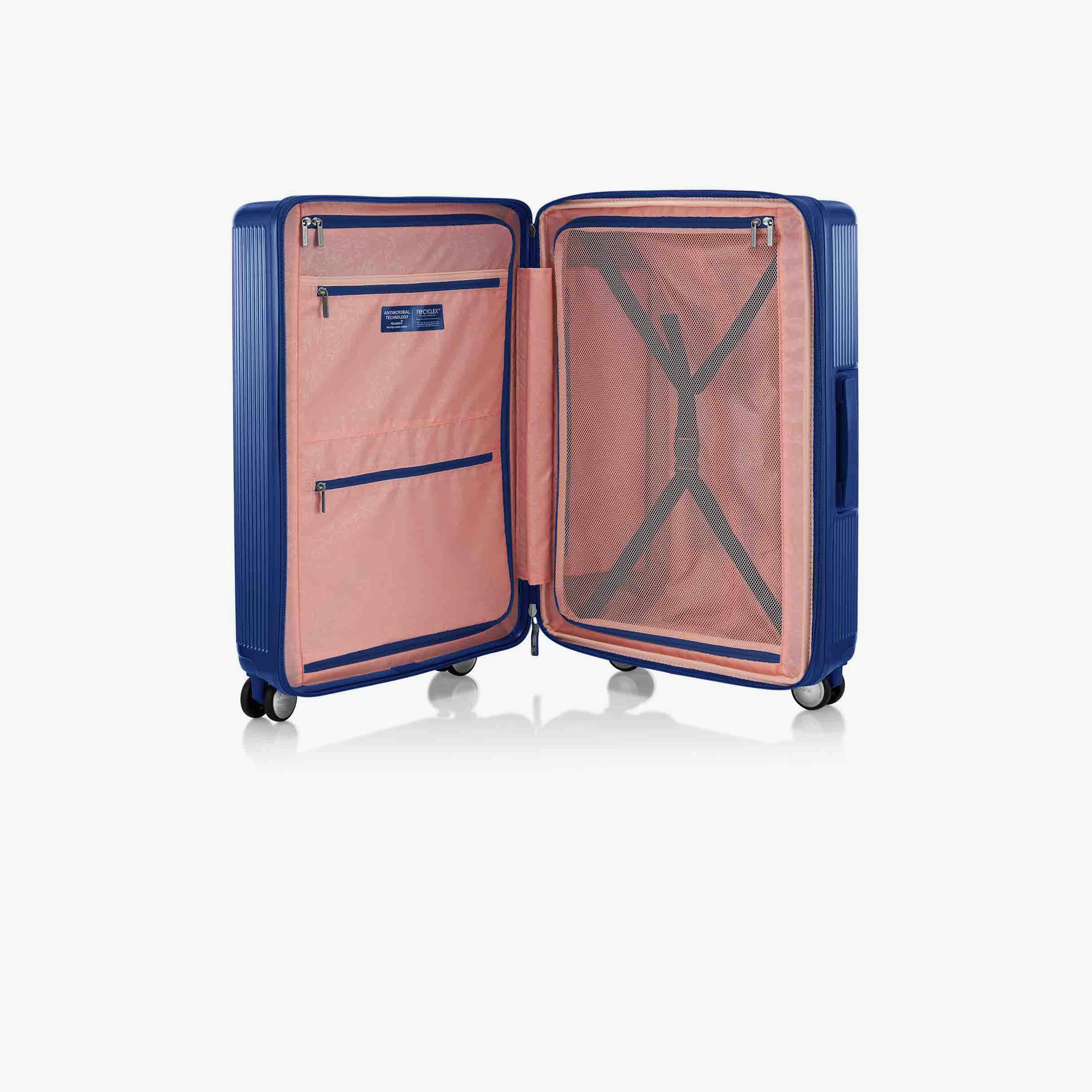 American Tourister Gemina Pro 65 CM Medium Check-in Polycarbonate with ABS Hard-Sided 4-Wheeler Spinner Trolley Bag with TSA Lock-travel-luggagesandbags-luggage-image-7