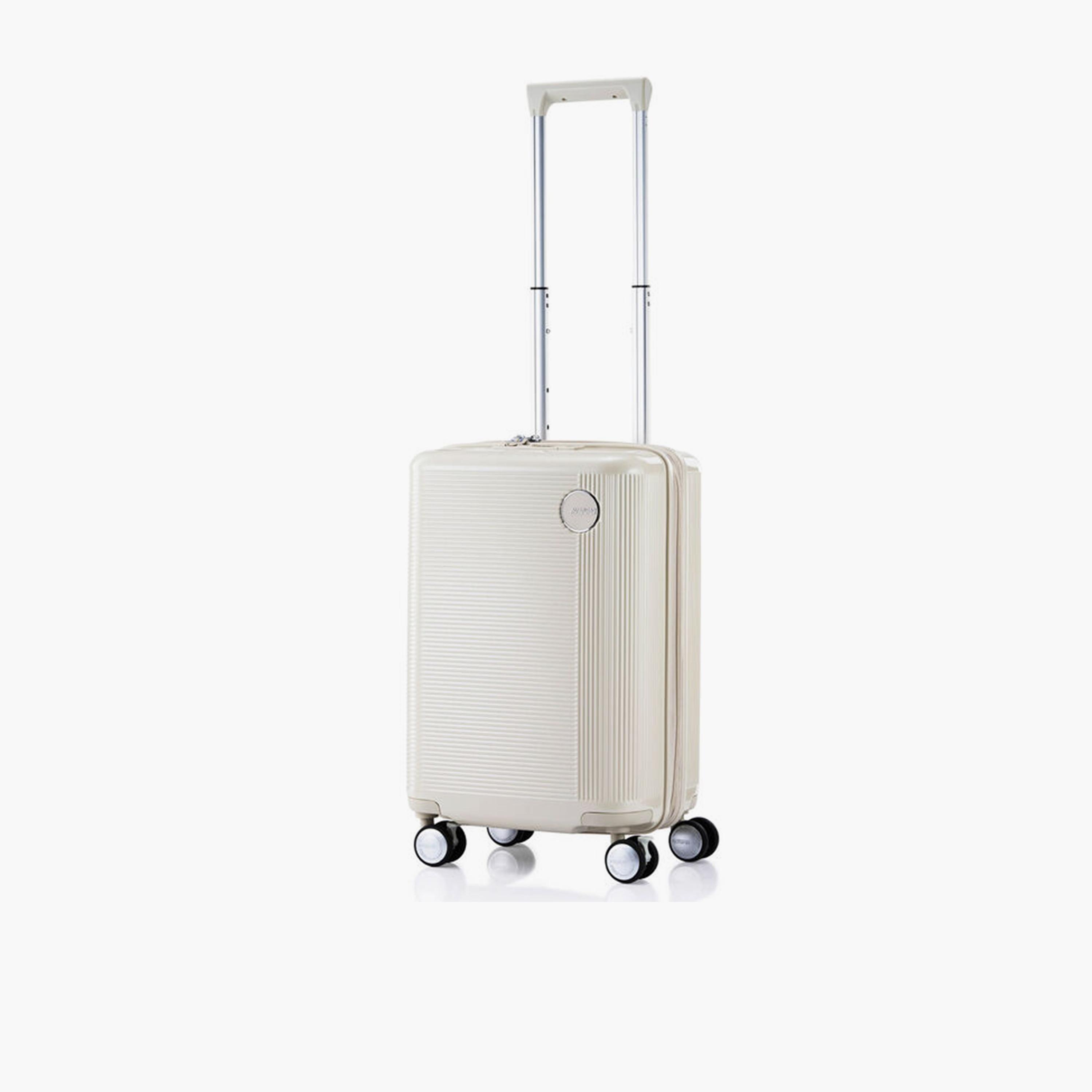 American Tourister Gemina Pro 55 CM Small Cabin Polycarbonate with ABS Hard-Sided 4-Wheeler Spinner Trolley Bag with TSA Lock-travel-luggagesandbags-luggage-image-5