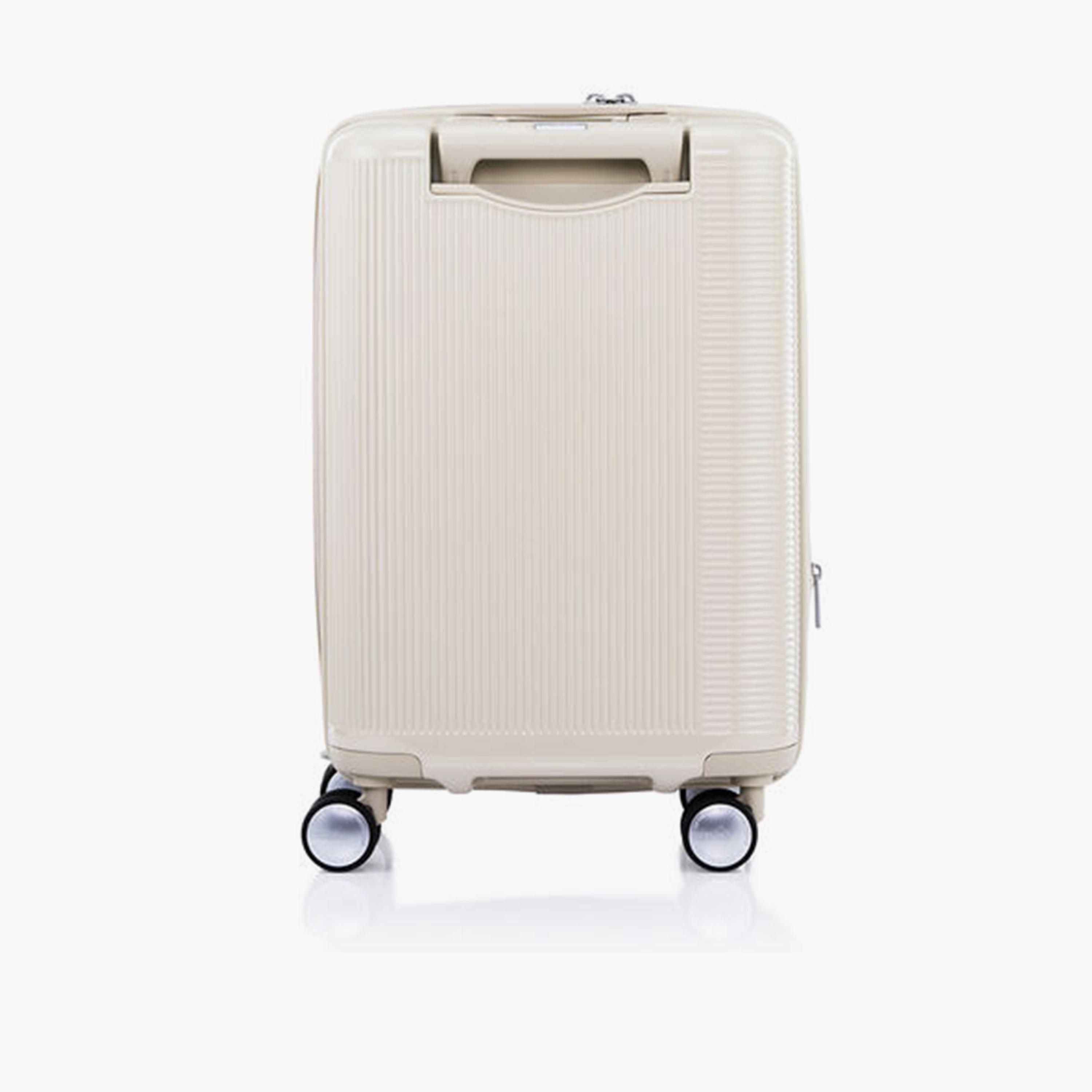 American Tourister Gemina Pro 55 CM Small Cabin Polycarbonate with ABS Hard-Sided 4-Wheeler Spinner Trolley Bag with TSA Lock-travel-luggagesandbags-luggage-image-7