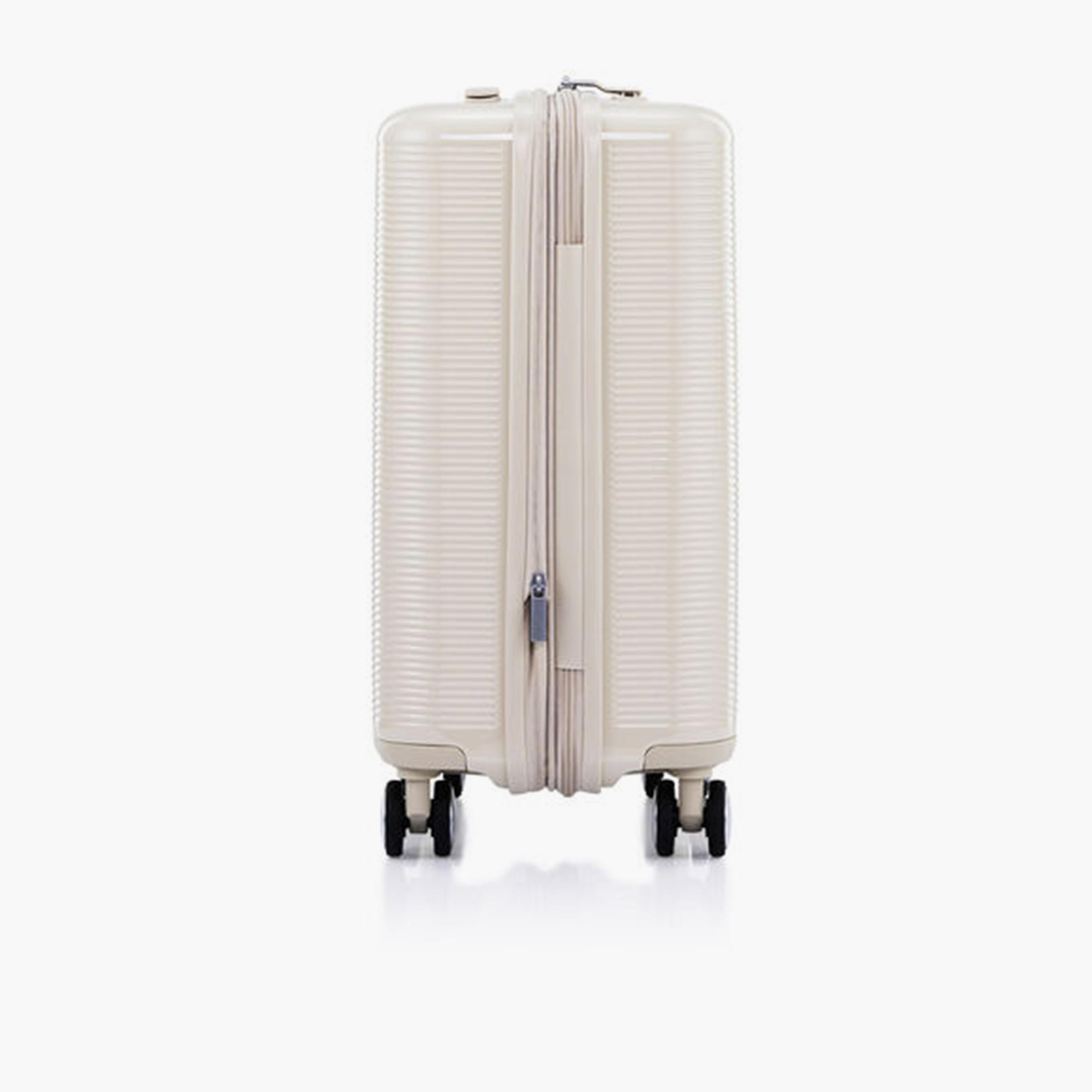 American Tourister Gemina Pro 55 CM Small Cabin Polycarbonate with ABS Hard-Sided 4-Wheeler Spinner Trolley Bag with TSA Lock-travel-luggagesandbags-luggage-image-9